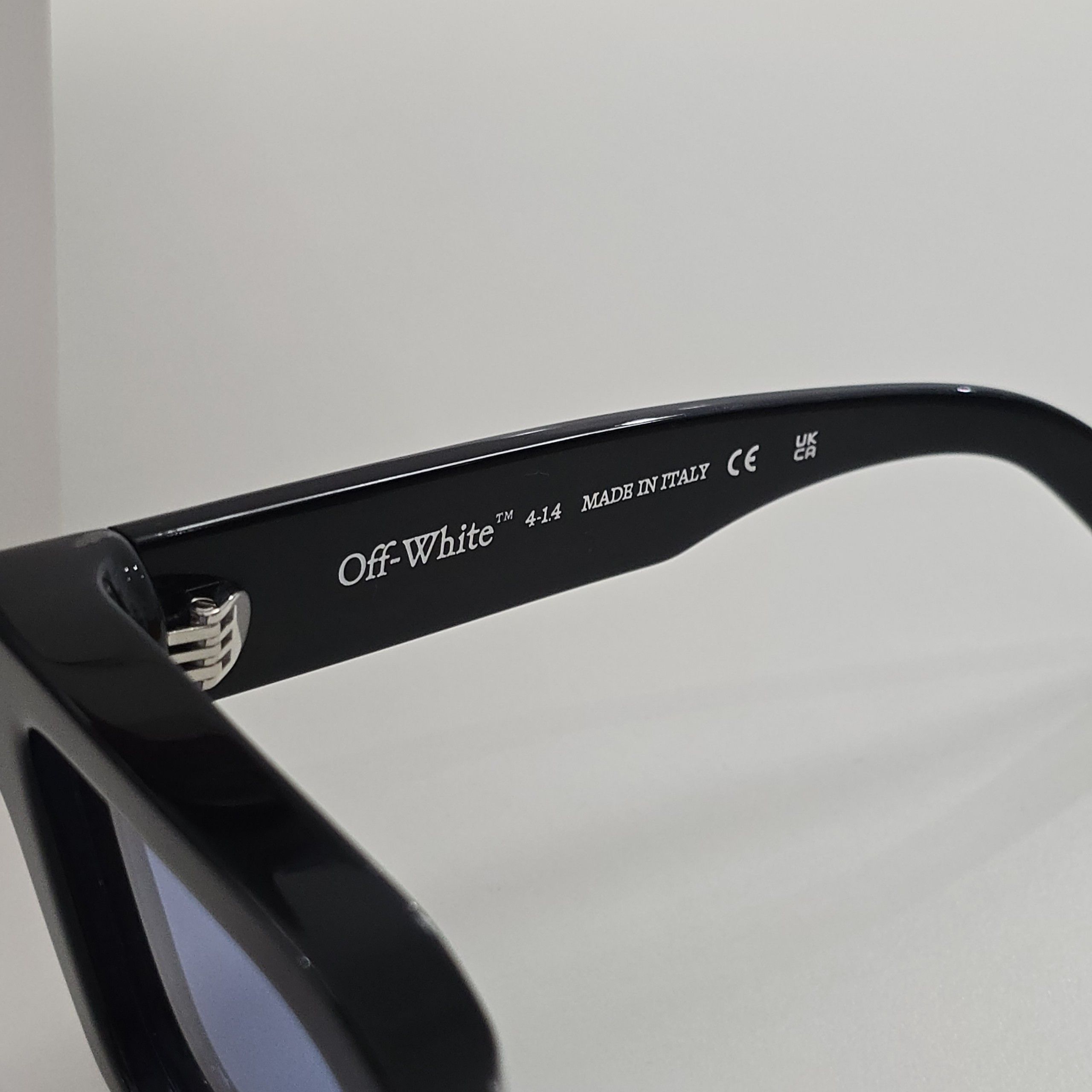 Off-White OFF WHITE Virgil Sunglasses BLACK BLUE Size ONE SIZE - 7 Thumbnail