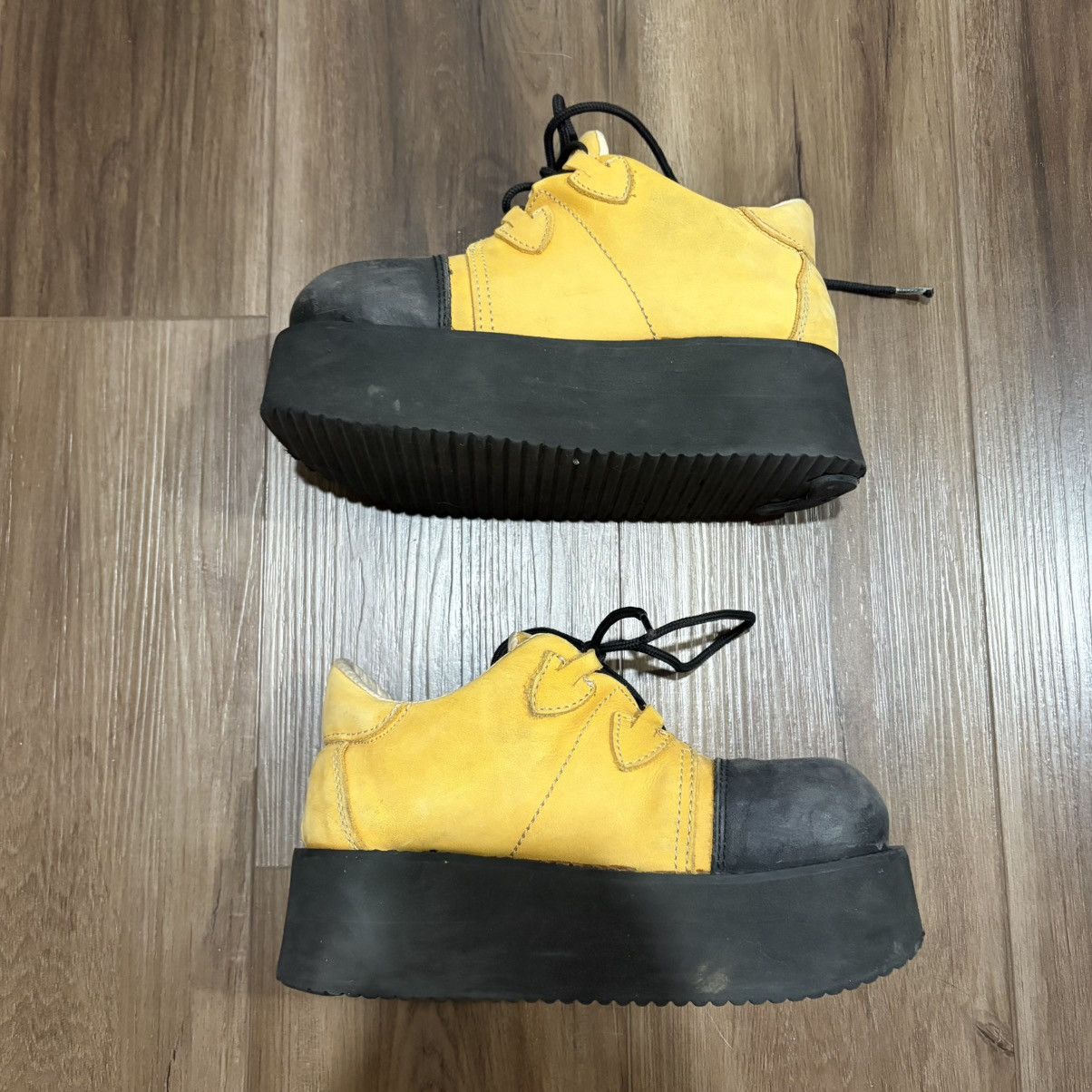 SWEAR London 2000s Yellow Suede Truck 01 Size US 8.5 / EU 41-42 - 2 Thumbnail
