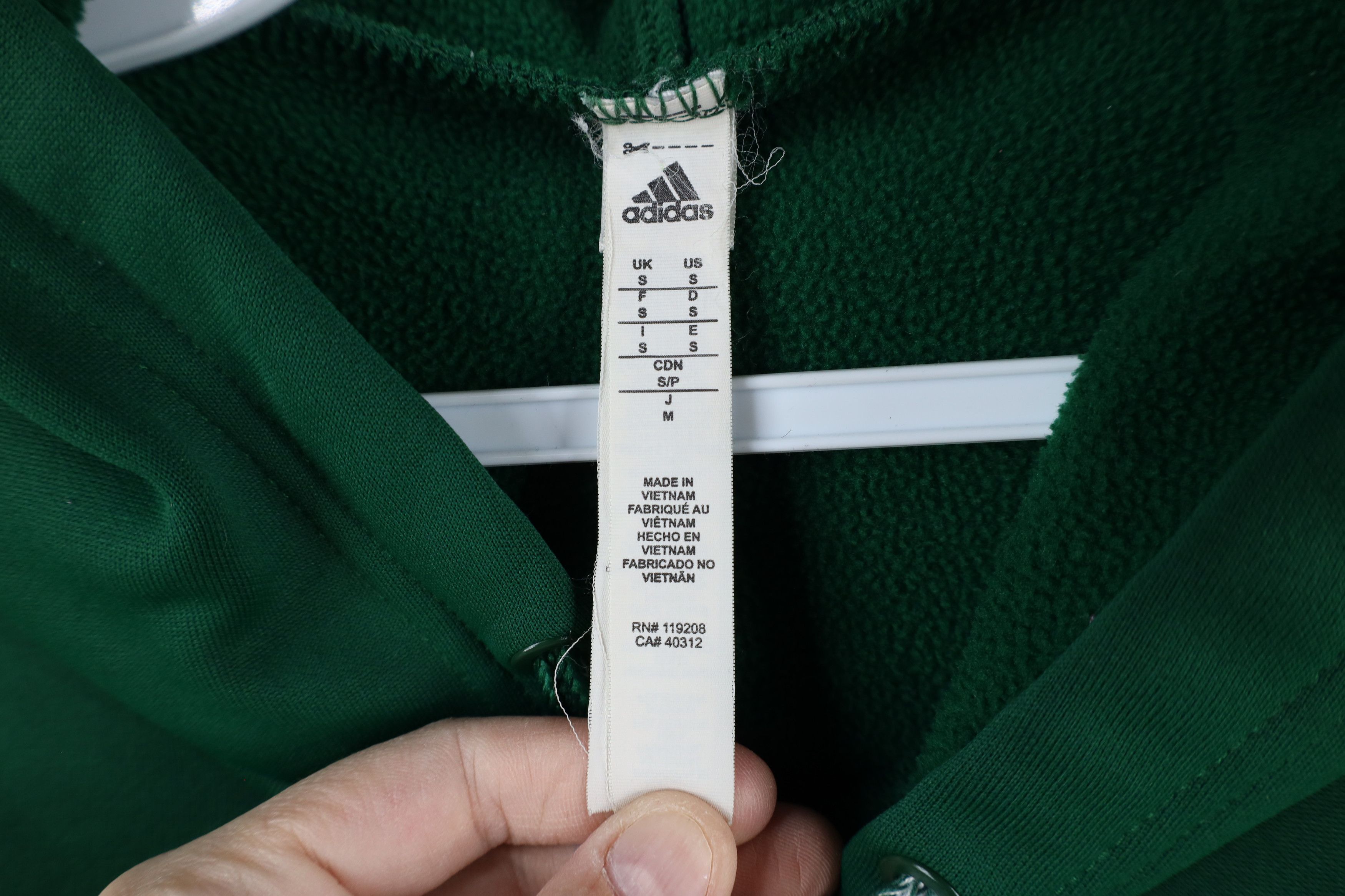Adidas × Vintage Adidas Ohio University Baseball Hoodie Sweatshirt Green Size US S / EU 44-46 / 1 - 9 Thumbnail