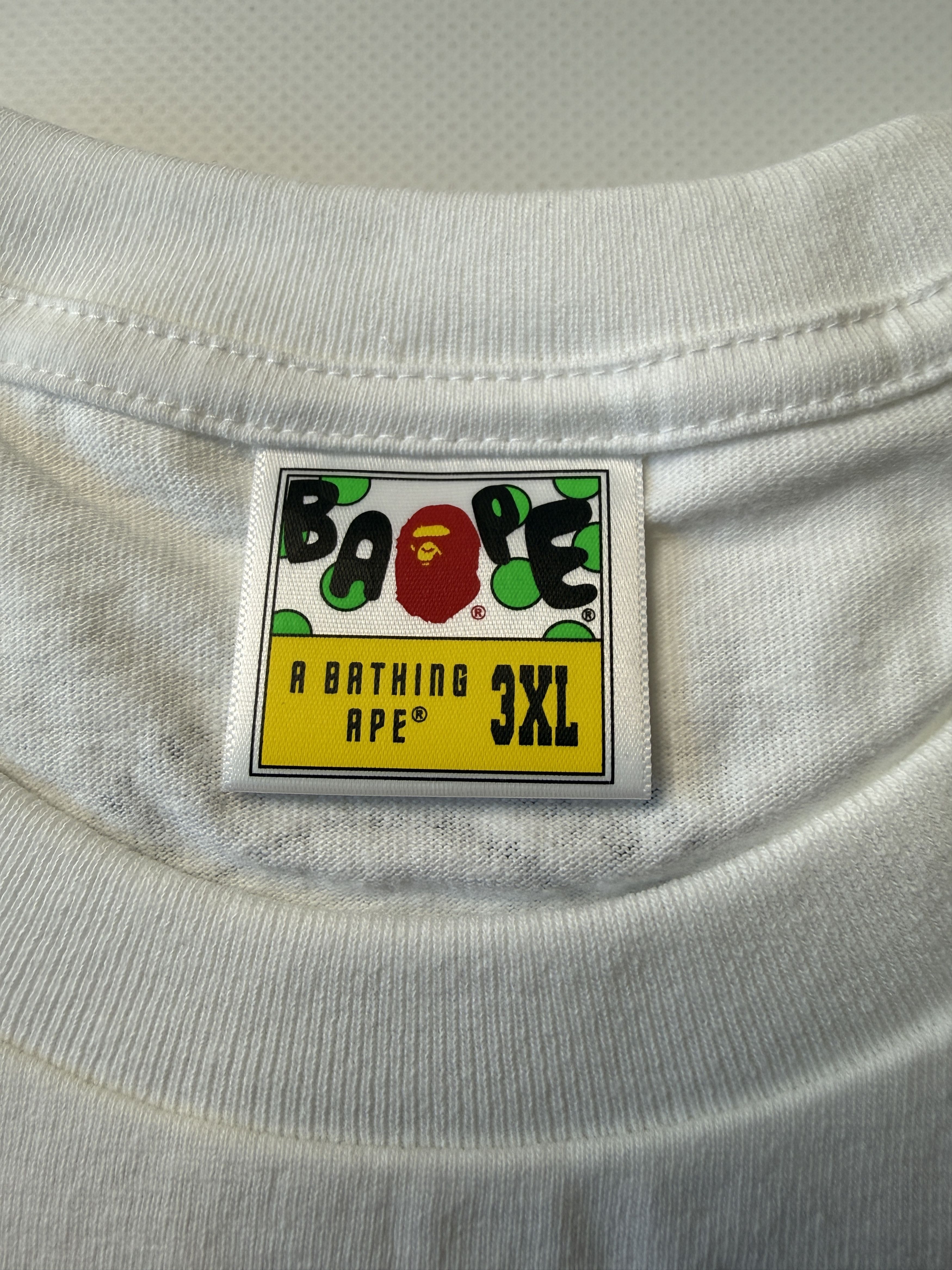 Bape 3XL BAPE X SHAWN MORTENSEN BIGGIE TEE 3XL Size US XXL / EU 58 / 5 - 11 Thumbnail
