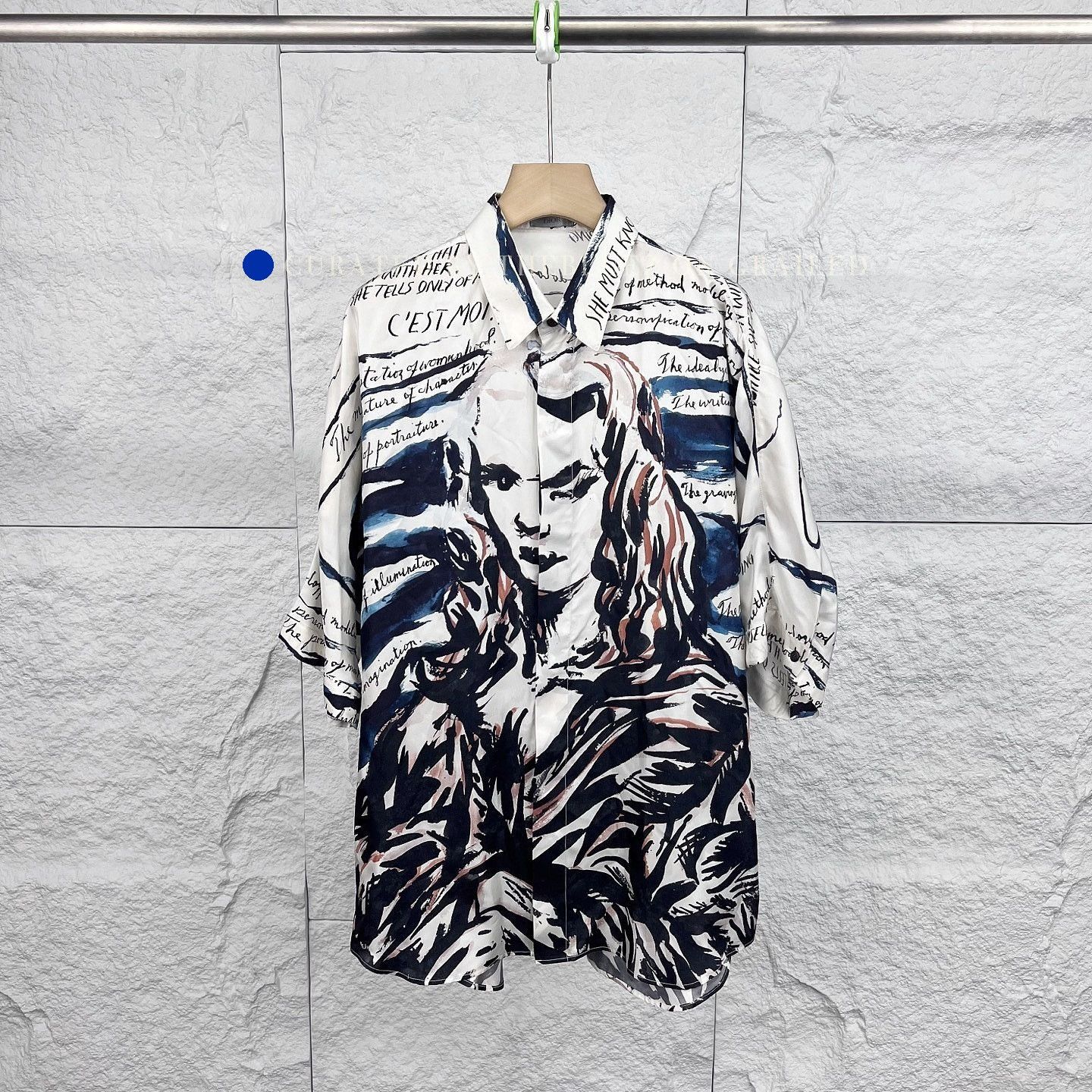 Dior Colorful Printed Silk Shirt in Size L Size US L / EU 52-54 / 3 - 1 Thumbnail