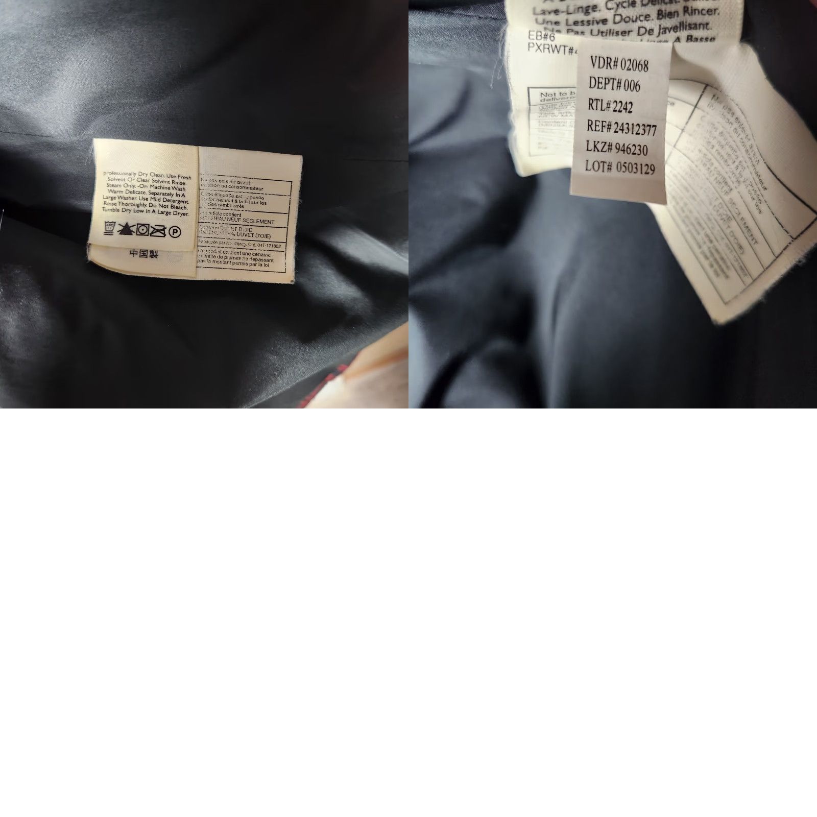 Eddie Bauer VINTAGE Eddie Bauer WeatherEdge Womens Vest - Red/Black Plaid Goose Down, Zip, Pockets, Short, Size S, Womens Size S / US 4 / IT 40 - 8 Thumbnail