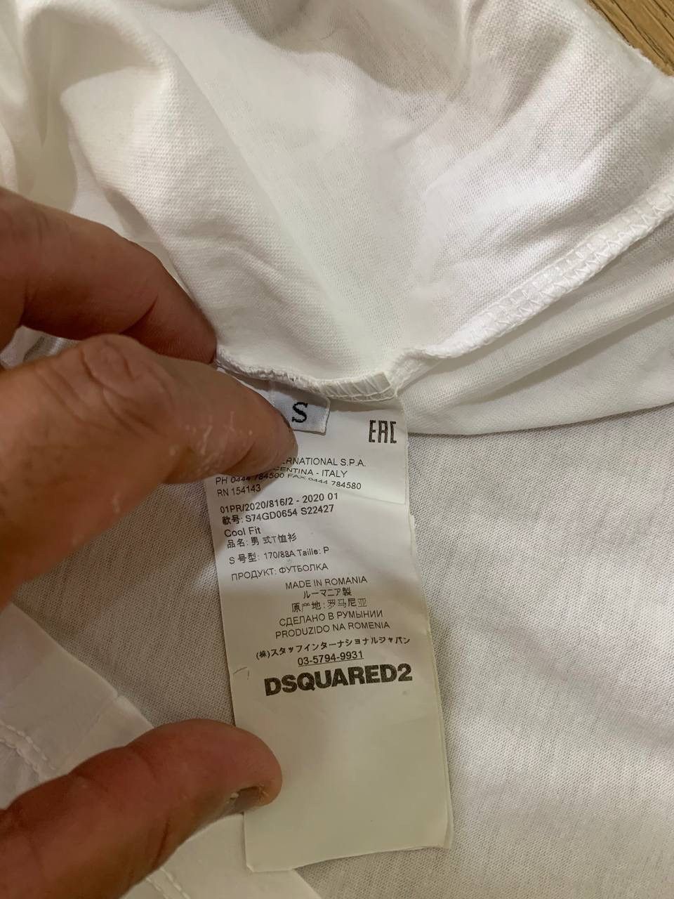 Designer × Dsquared2 Dsquared2 Shirt Size US S / EU 44-46 / 1 - 8 Thumbnail