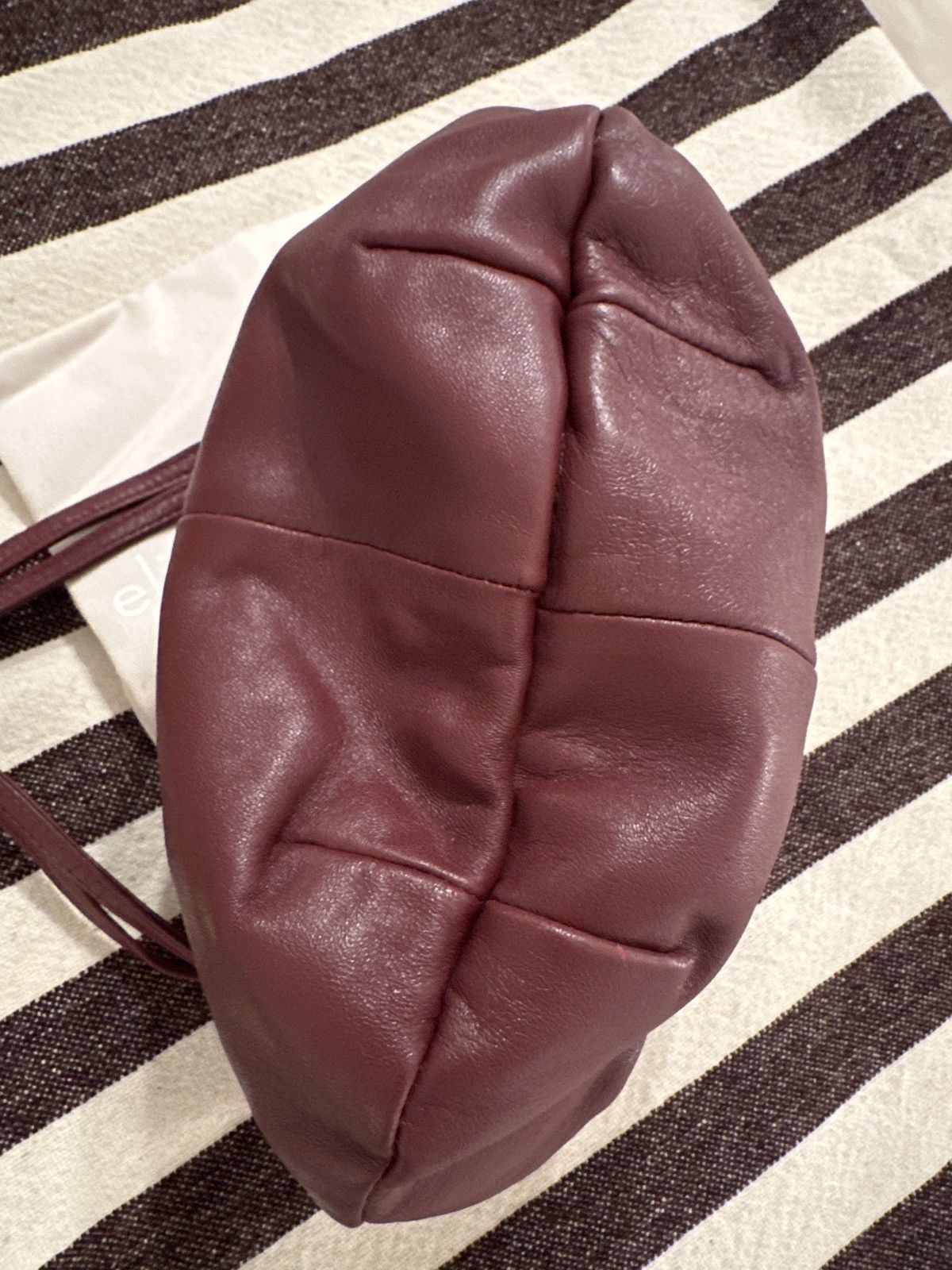 Elizabeth and James Elizabeth and James Burgundy Leather Bag Size ONE SIZE - 5 Thumbnail