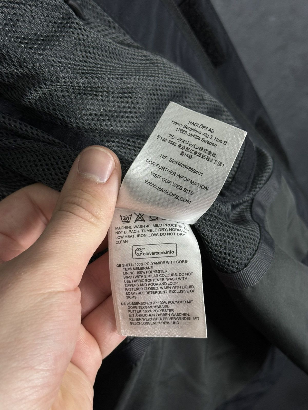 Haglofs Haglofs Jacket Gore-Tex Nylon Outdoor Jacket Size S / US 4 / IT 40 - 21 Thumbnail