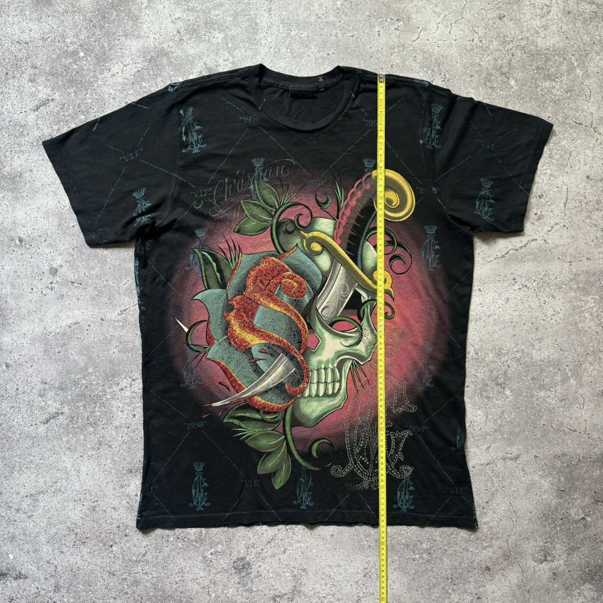 Christian Audigier Ed hardy Christian Audigier T-Shirt Overprint Size US XL / EU 56 / 4 - 14 Thumbnail