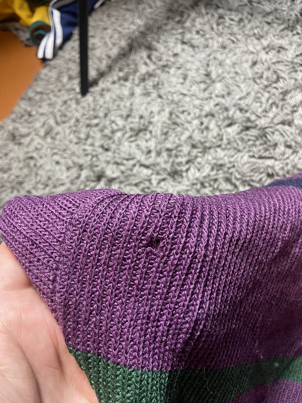 Lacoste × Vintage VINTAGE 90s LACOSTE WOOL KNITTED SWEATER MADE IN FRANCE Size US M / EU 48-50 / 2 - 6 Thumbnail