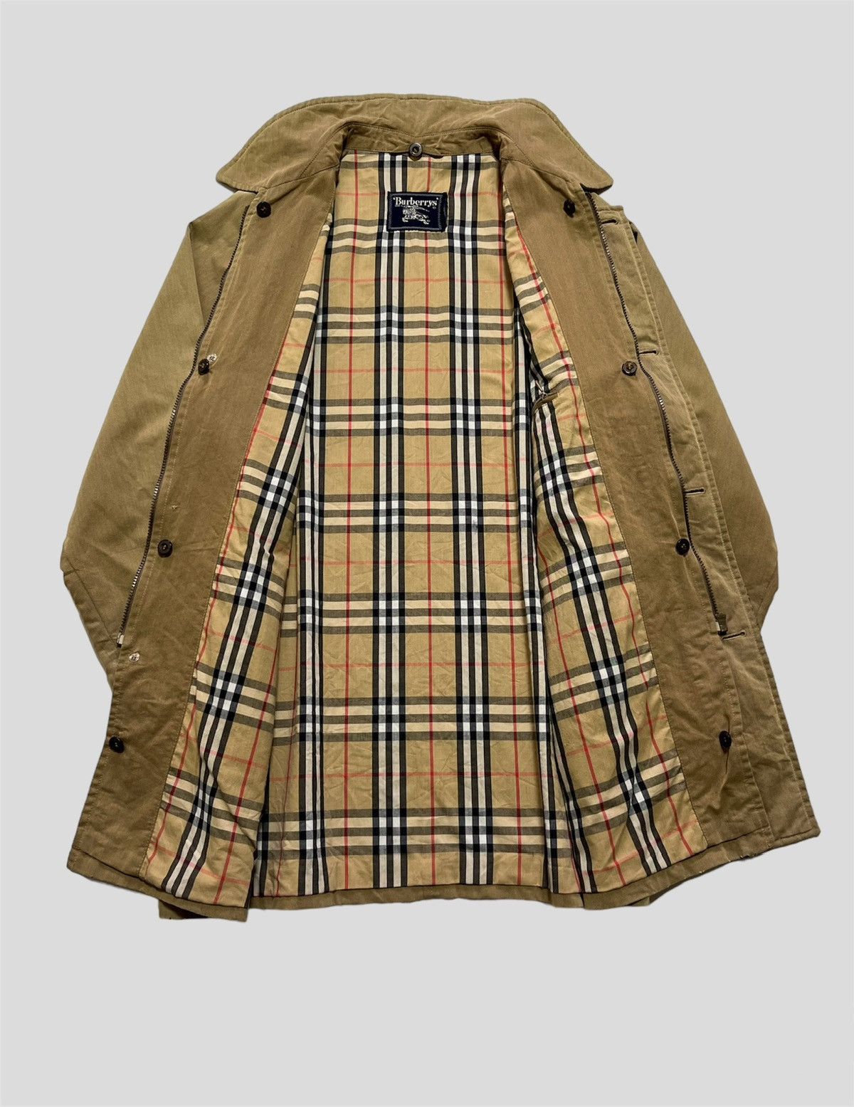 Burberry Burberry Trench Coat Jacket Size US L / EU 52-54 / 3 - 1 Thumbnail