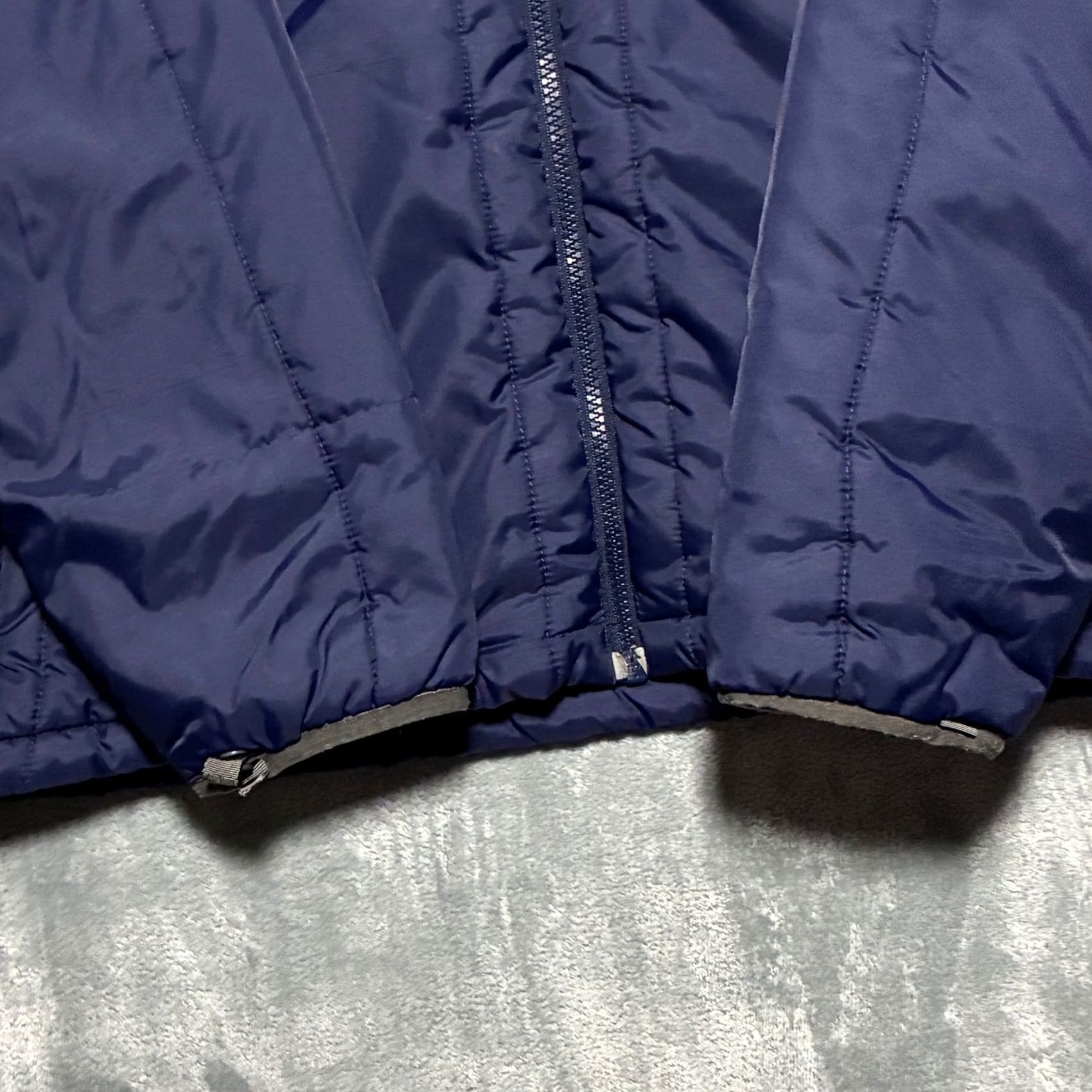 The North Face The North Face Jacket Nylon Quilted Full Zip Puffer Mens XL Navy Blue Size US XL / EU 56 / 4 - 4 Thumbnail