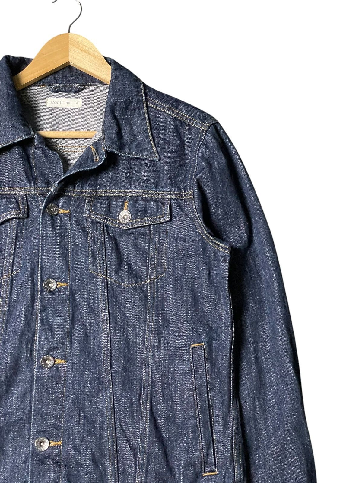 Japanese Brand × Vintage CONFIRM Japanese Brand Denim Jacket (96) Size US M / EU 48-50 / 2 - 3 Thumbnail