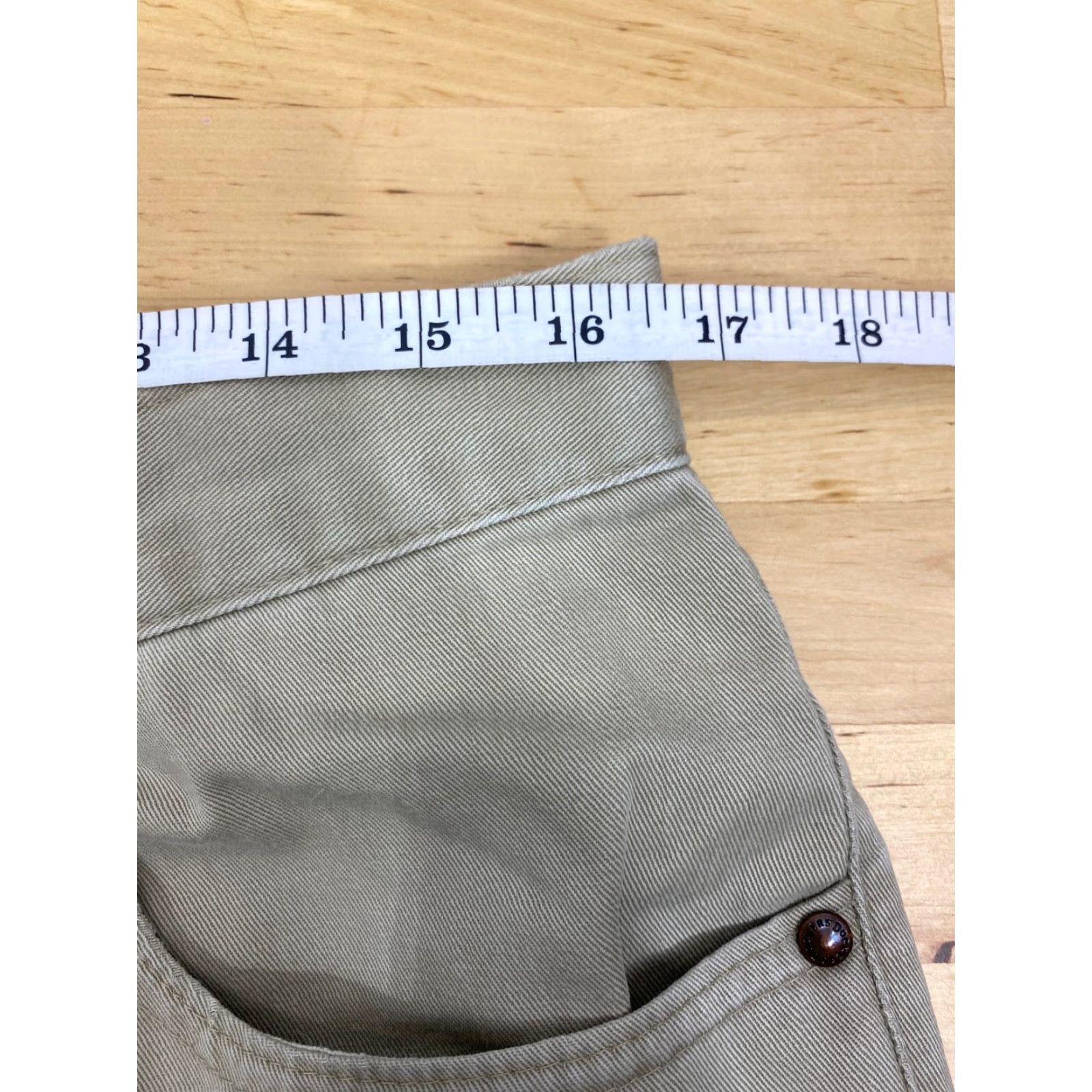 Dockers VINTAGE Dockers Pants Denim Beige 32x34 Mens Regular Cotton Chino Inseam 34 Beige Nike? Size US 32 / EU 48 - 4 Thumbnail