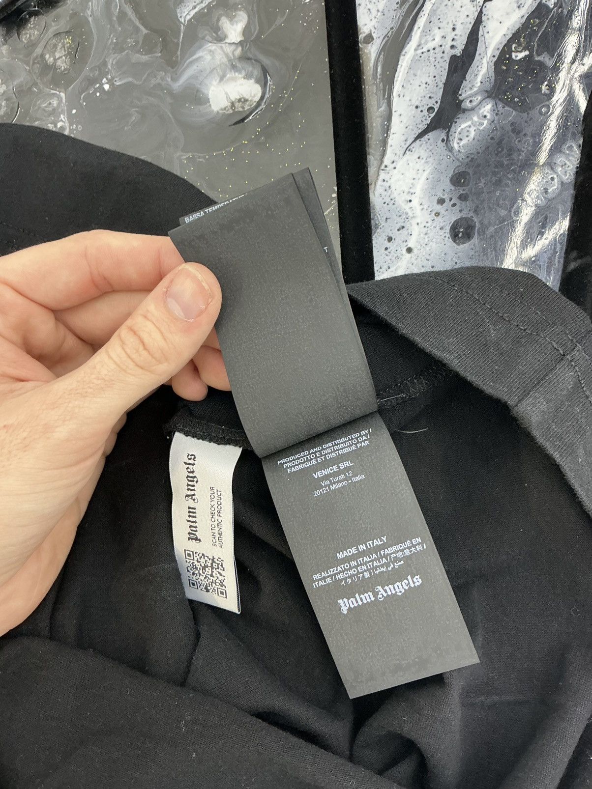 Palm Angels Palm Angels Bear Tee Black Size M Size US M / EU 48-50 / 2 - 12 Thumbnail