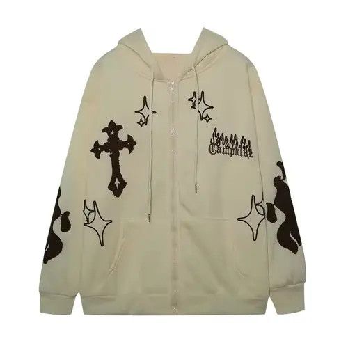 Japanese Brand Kawamura x Endo Embroidered Cardigan Hoodies Size US M / EU 48-50 / 2 - 4 Thumbnail