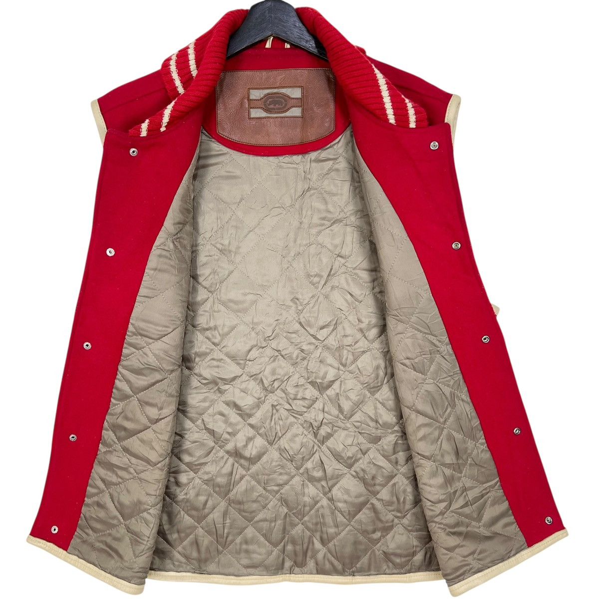 Ecko Unltd. × MLB Ecko Unltd Sleeveless Varsity Baseball Jacket Vest Size US L / EU 52-54 / 3 - 7 Thumbnail