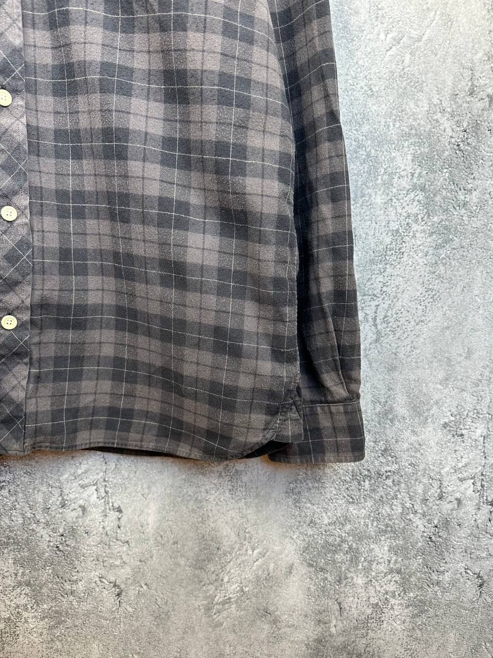Fred Perry Fred Perry Plaid Shirt Button Up Vintage Check Brown LS Size US L / EU 52-54 / 3 - 8 Thumbnail