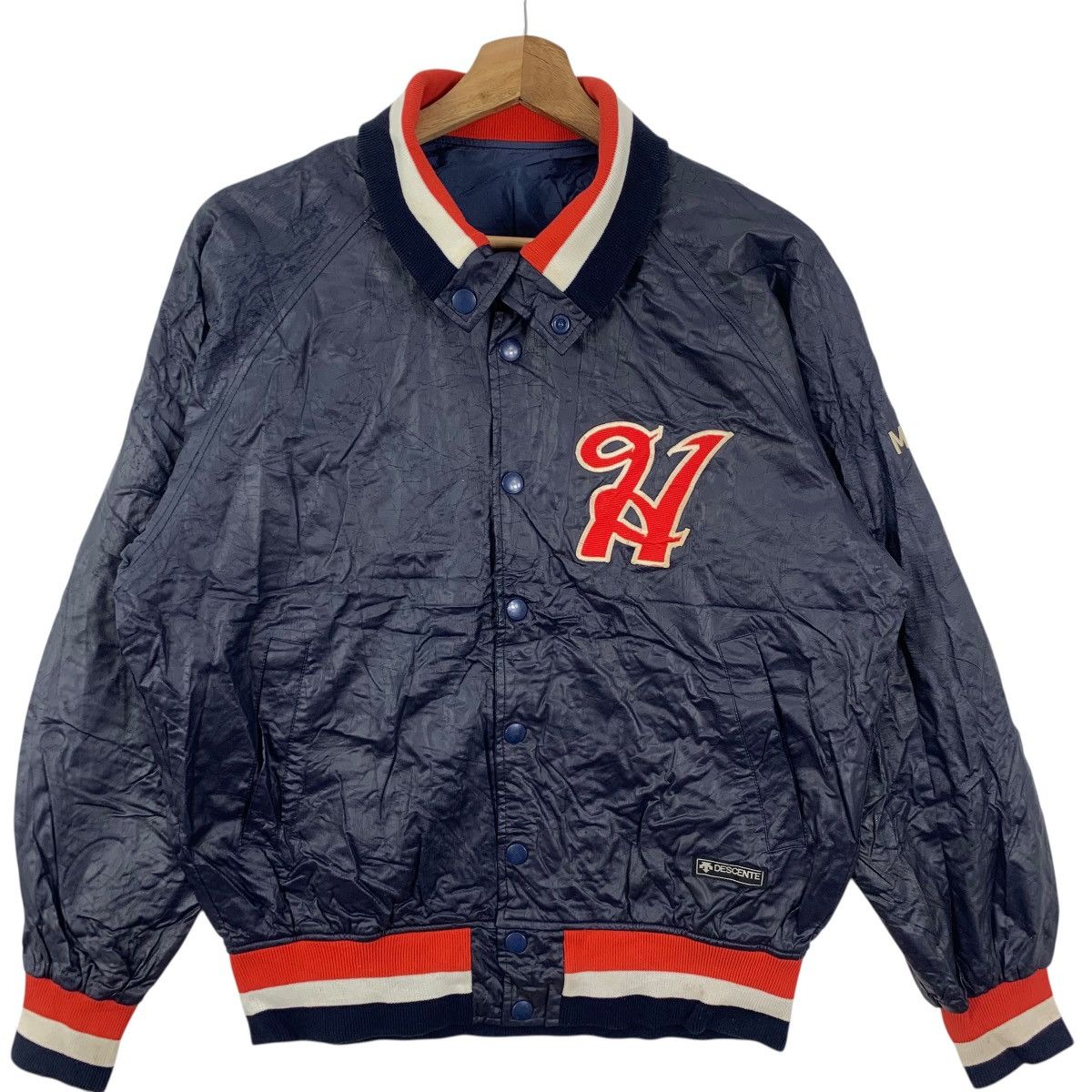 Descente Vintage DESCENTE JAPAN BASEBALL MLB Varsity Stadium Jacket Size US L / EU 52-54 / 3 - 5 Thumbnail