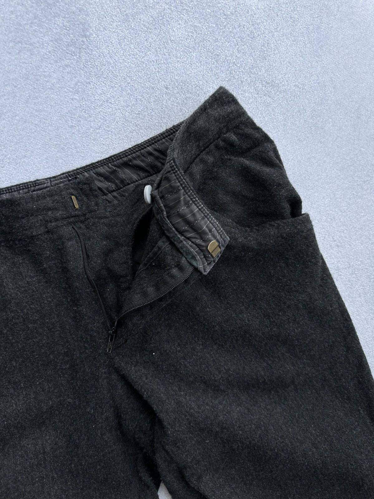 Dolce & Gabbana × Vintage Vintage Dolce&Gabbana Woman Wool Black Straight Pants Size US 34 / EU 50 - 6 Thumbnail