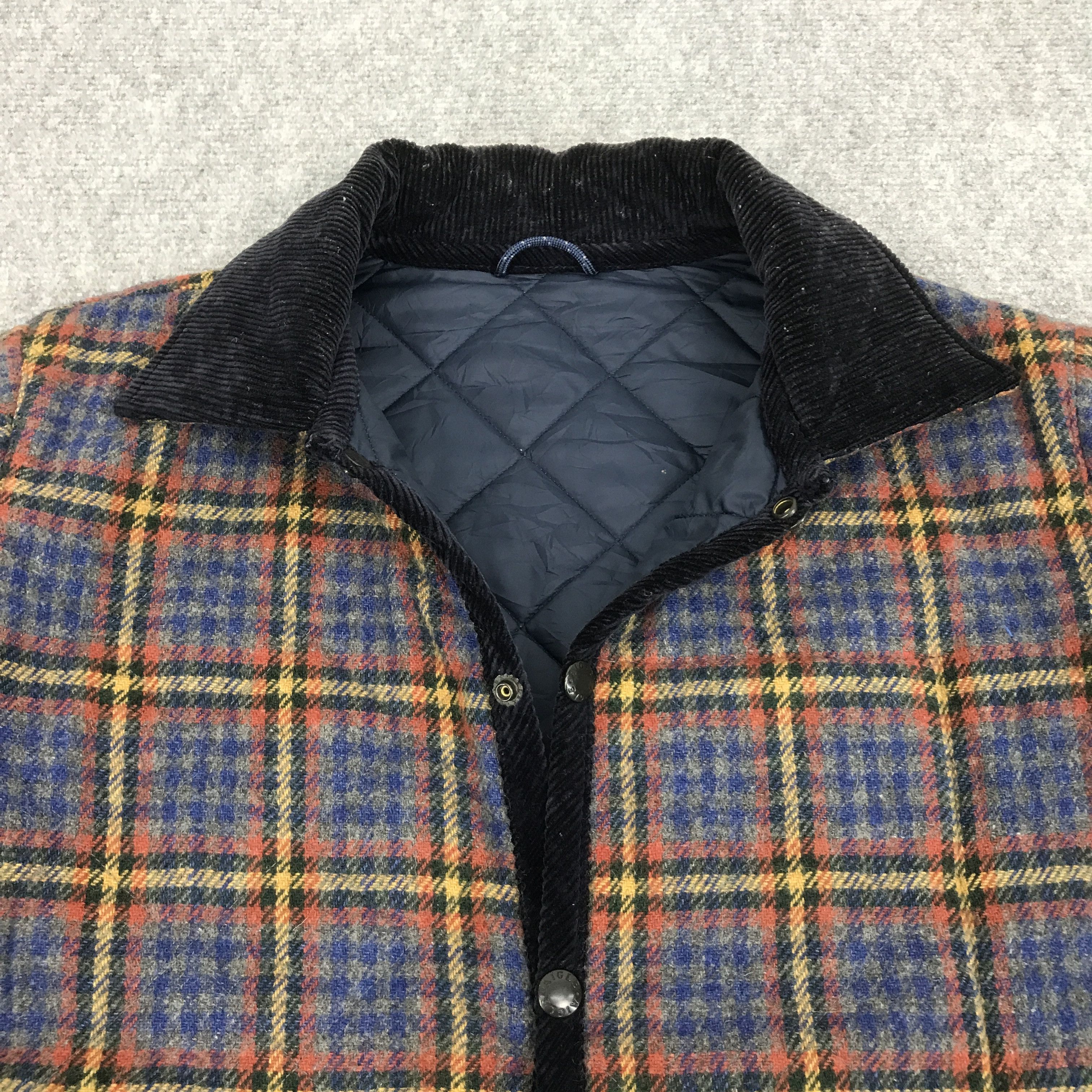 Aigle × Japanese Brand JAPAN AIGLE FLANNEL WOOL SNAP BUTTON JACKET Size US S / EU 44-46 / 1 - 6 Thumbnail