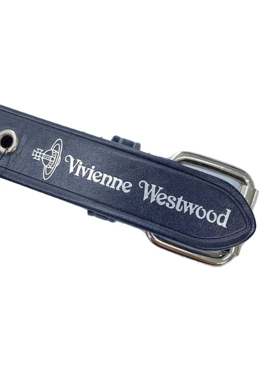 Vivienne Westwood Vivienne Westwood Leather Belted Carabiner Keychain Black Size ONE SIZE - 3 Thumbnail
