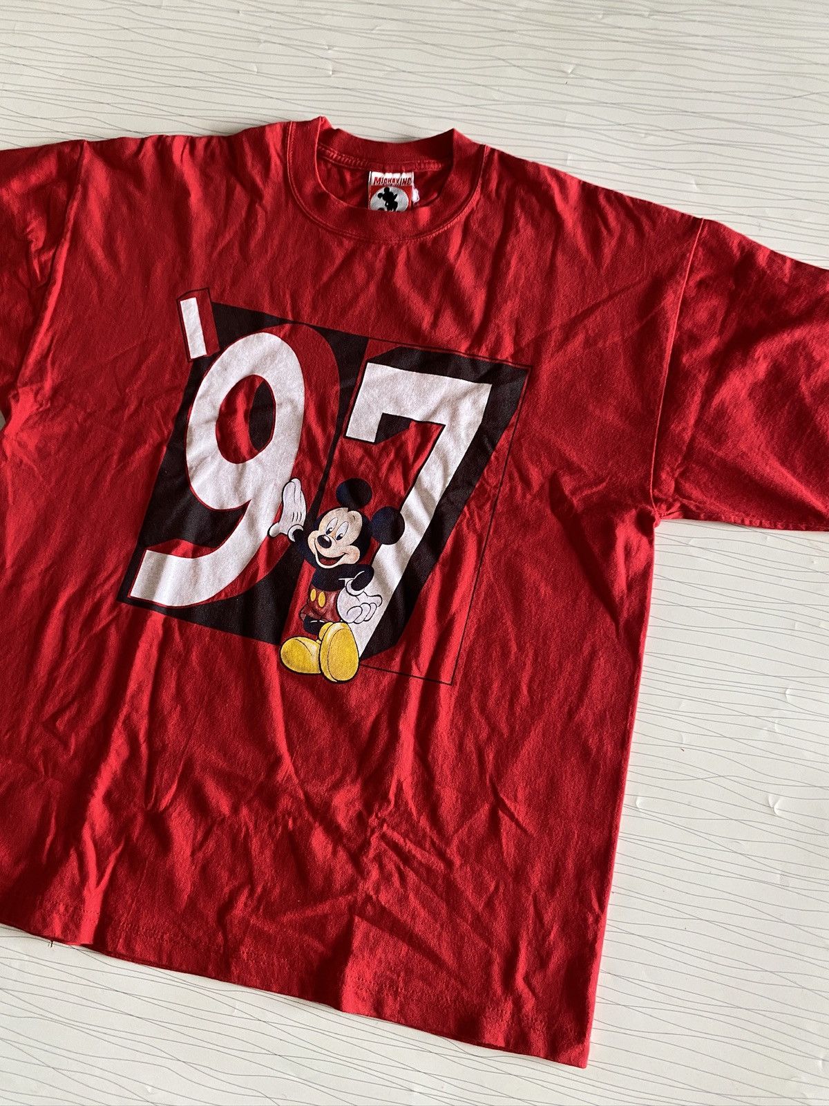 Disney Vintage 1997 Disney Mickey Mouse Tshirt Size US XL / EU 56 / 4 - 3 Thumbnail