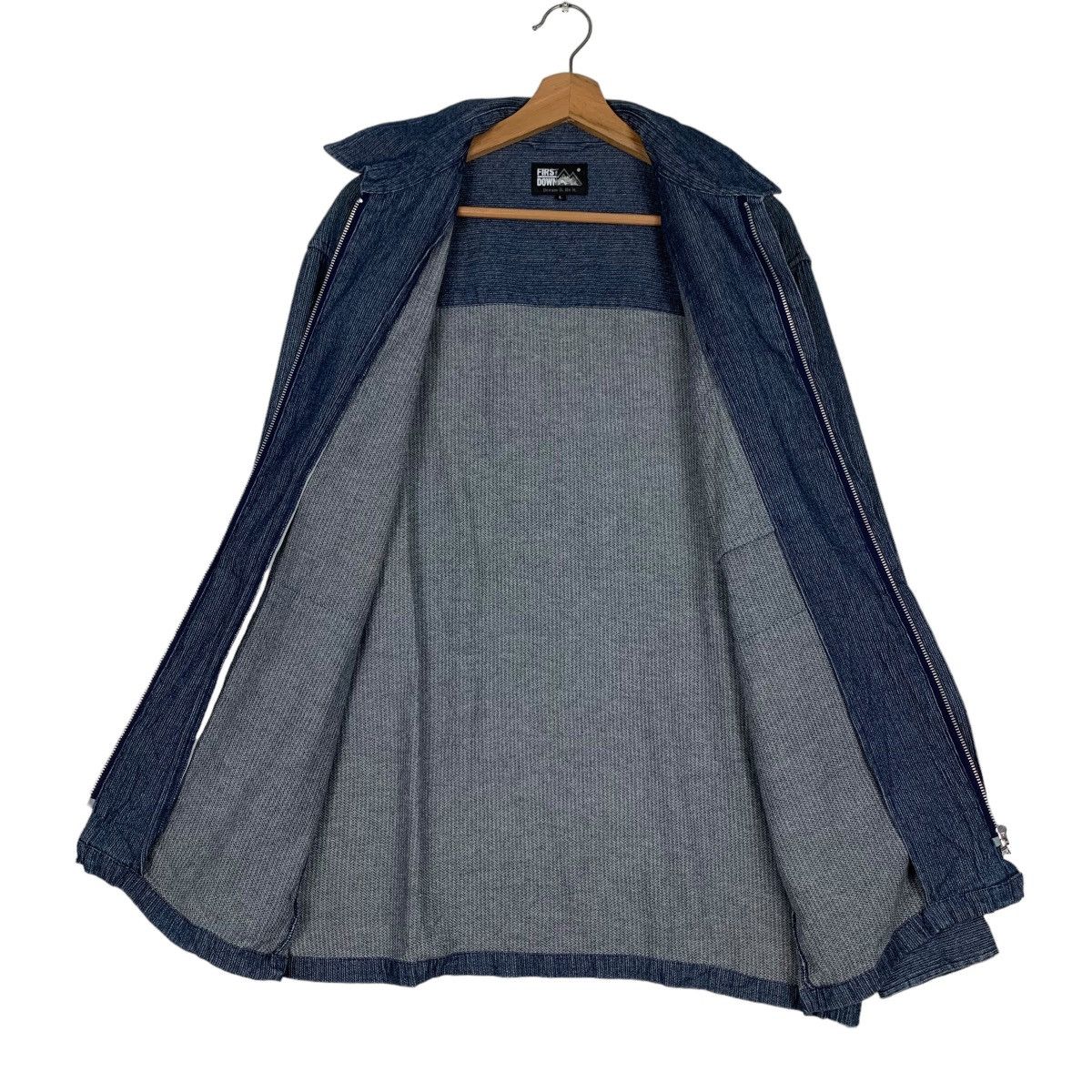 Japanese Brand FIRST DOWN Triumph Denim Casual Jacket #0884-C39 Size US L / EU 52-54 / 3 - 11 Thumbnail