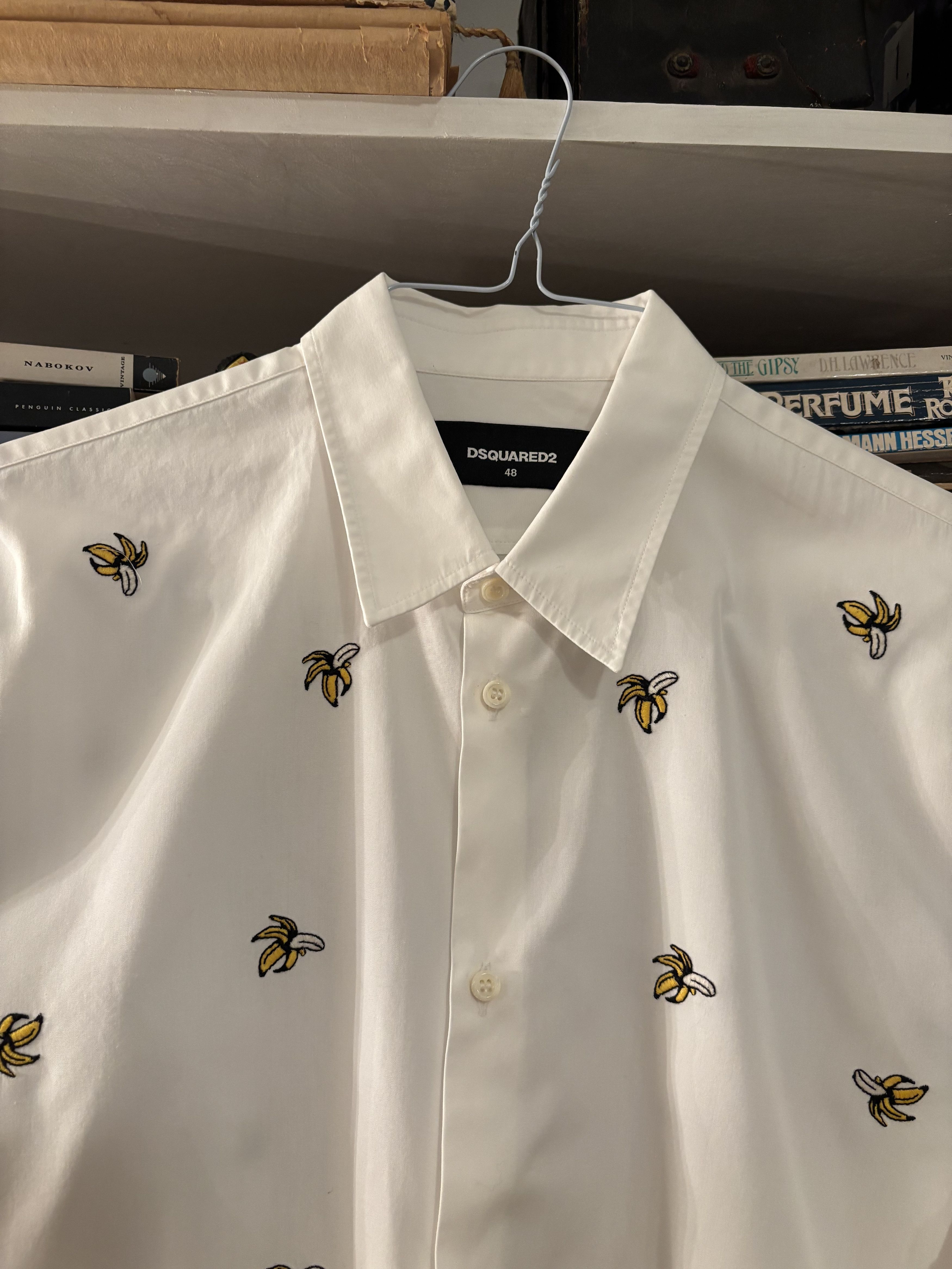 Dsquared2 Dsquared2 Banana Embroidered Button Up Size US M / EU 48-50 / 2 - 2 Thumbnail