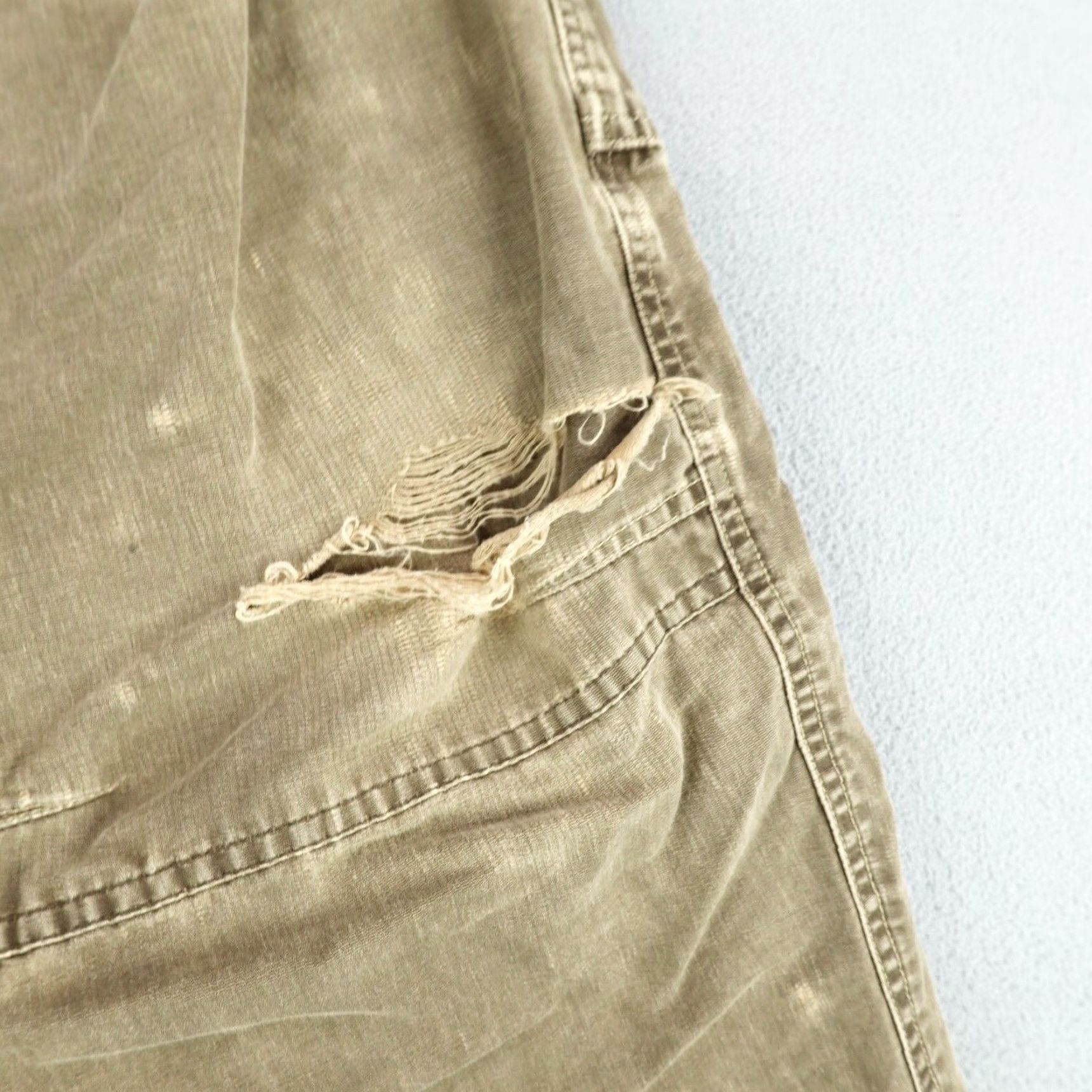 Vintage Kuhl Pants Mens 30x30 Cargo Canvas Brown Distressed Grunge Work Hiking 30x30 Mens Brown Cargo Pants 90s Grunge Theme Mens Size US 30 / EU 46 - 6 Thumbnail