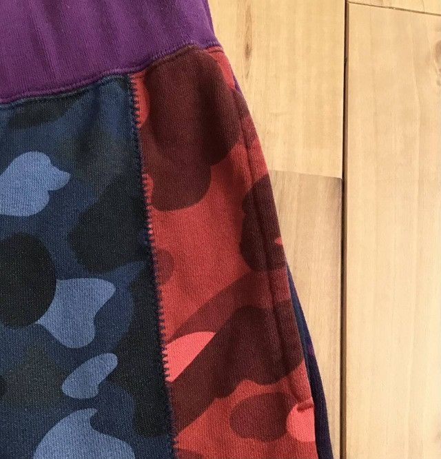 Bape BAPE Crazy camo sweat shorts a bathing ape ★size XL Size US 36 / EU 52 - 3 Thumbnail
