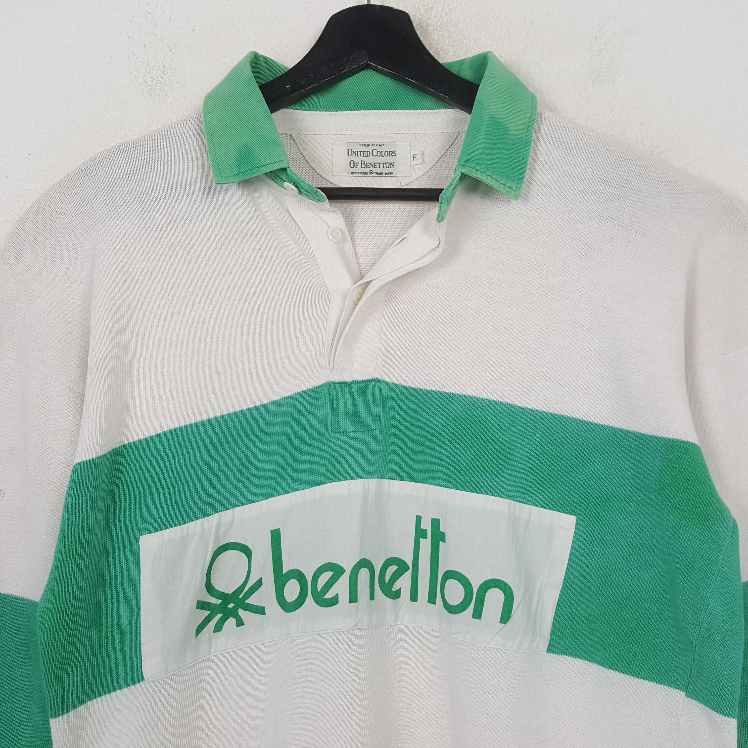 Benetton United Colors Of Benetton Polos C294N51 Size US L / EU 52-54 / 3 - 2 Thumbnail