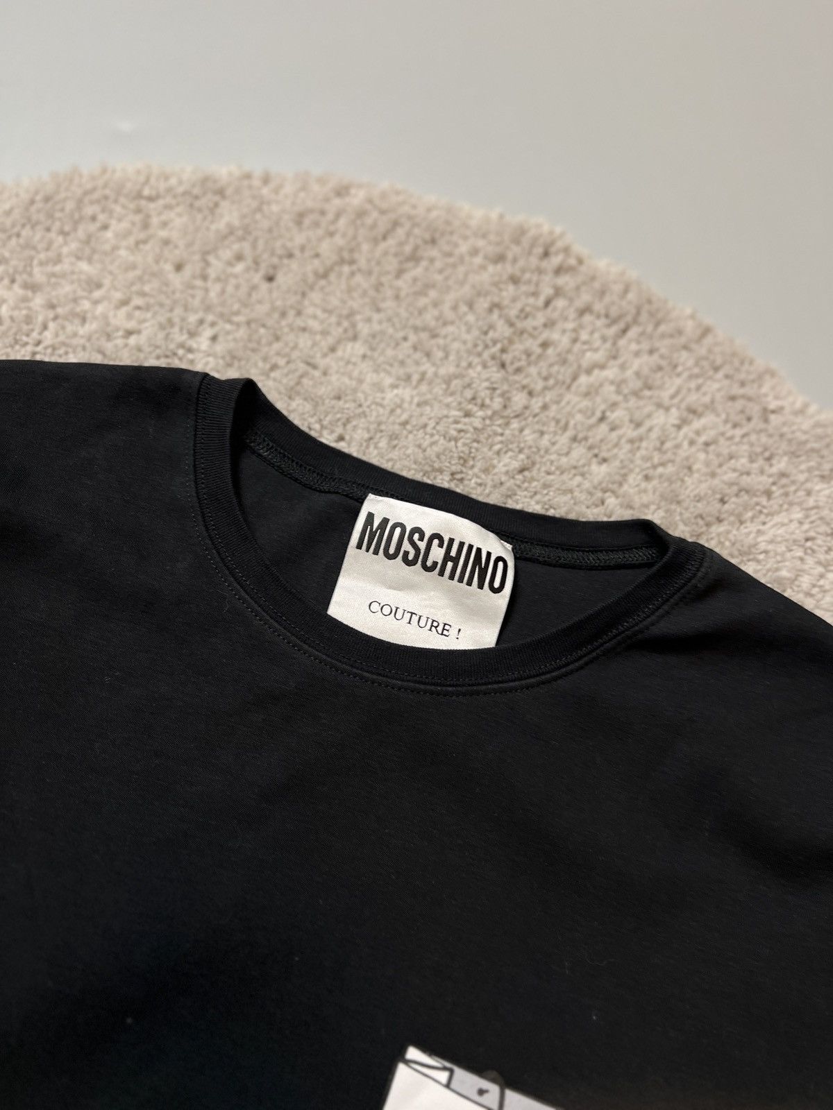 Moschino × Vintage Vintage Moschino Couture T-shirt Size US L / EU 52-54 / 3 - 3 Thumbnail