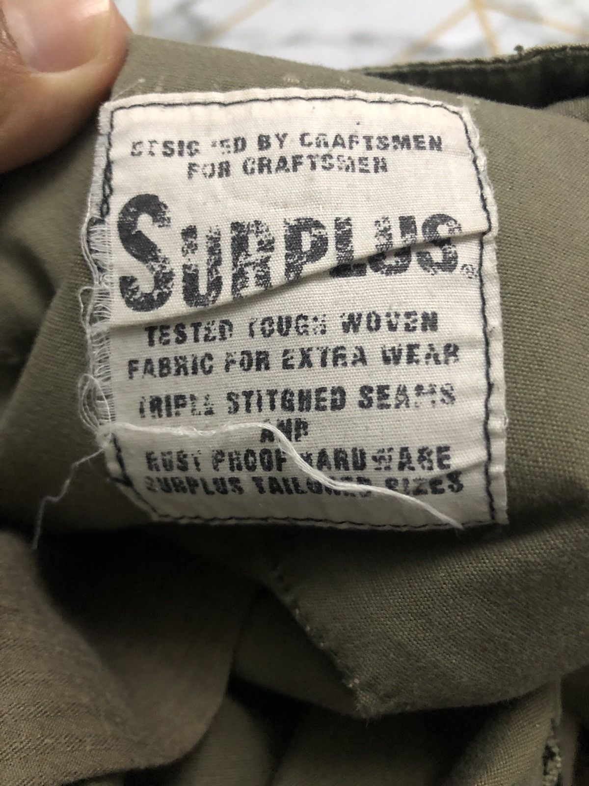 Vintage Vintage Surplus Cargo pants Size US 32 / EU 48 - 9 Thumbnail