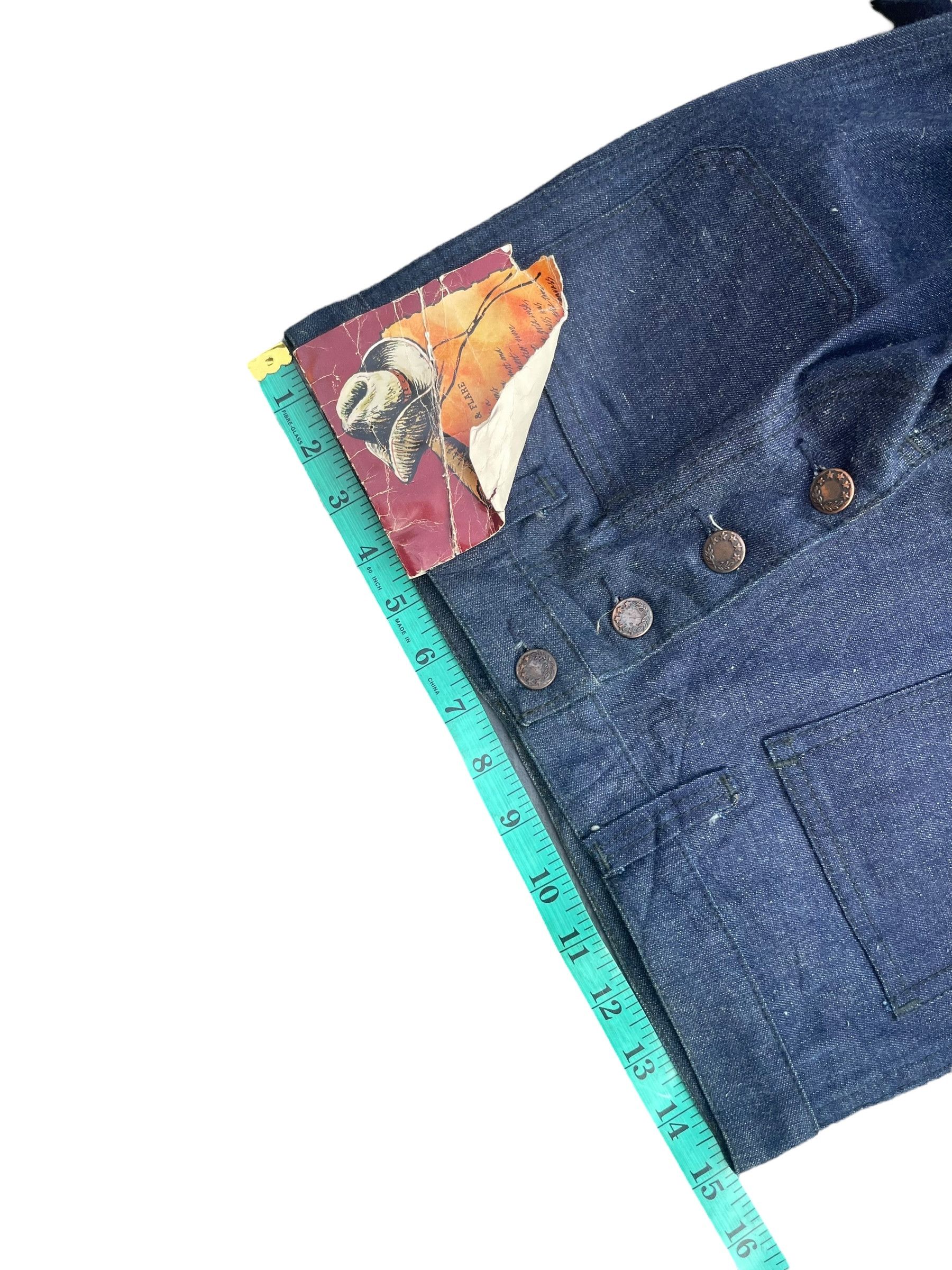 Japanese Brand Vintage Deadstock Flare Cosmo Jeans Size US 30 / EU 46 - 7 Thumbnail