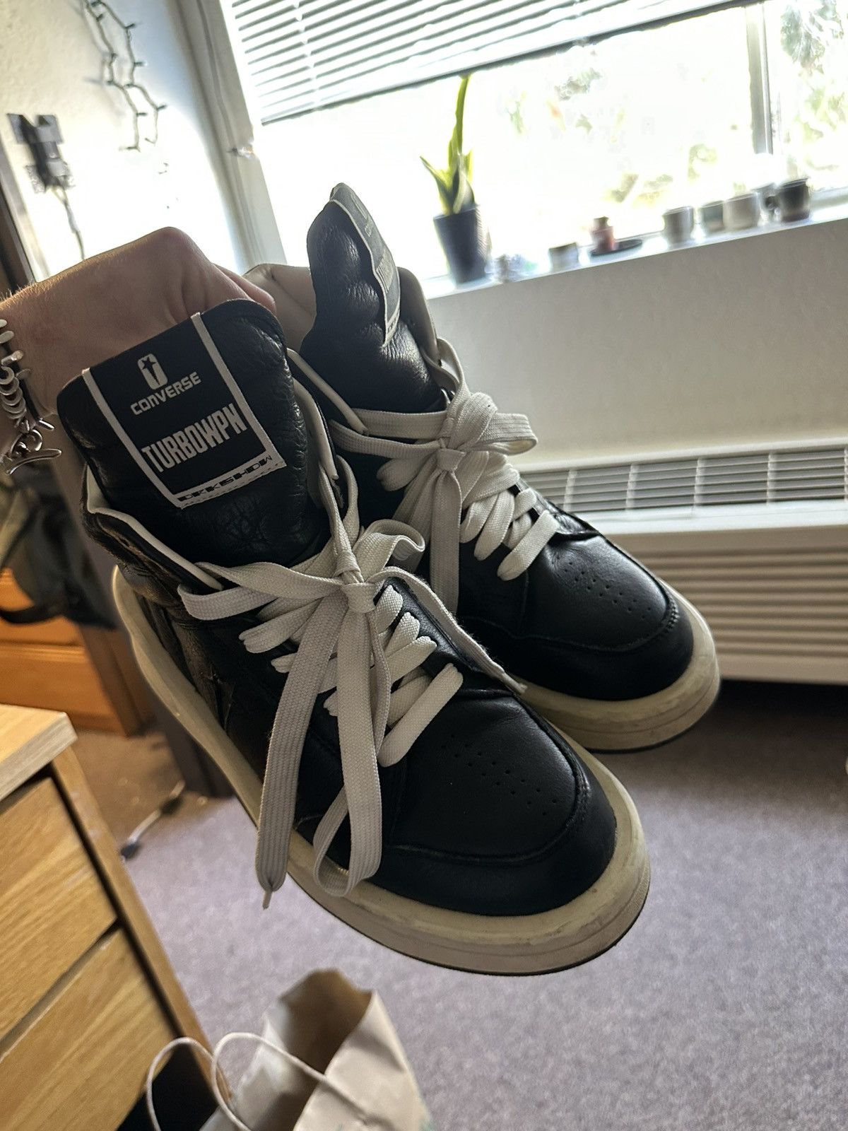 Converse × Rick Owens × Rick Owens Drkshdw Rick Owen’s turbowpn Size US 8 / EU 41 - 1 Thumbnail