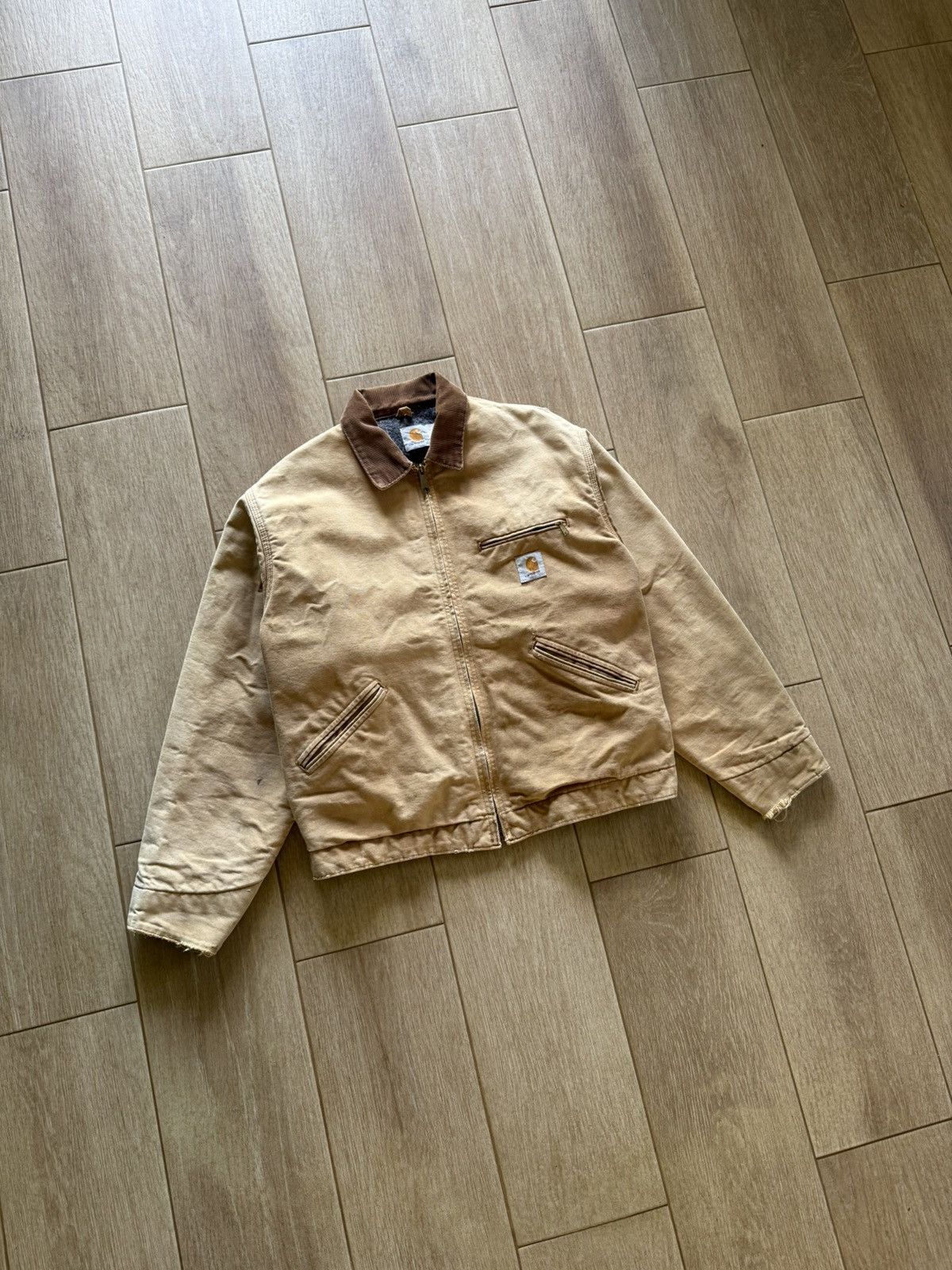 Carhartt 6BLJ0 – 90s Detroit Carhartt Jacket Size US L / EU 52-54 / 3 - 3 Thumbnail