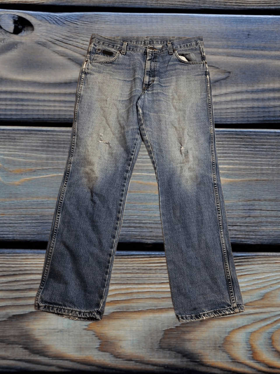 Wrangler Wrangler Mens Straight Jeans Size US 34 / EU 50 - 1 Thumbnail