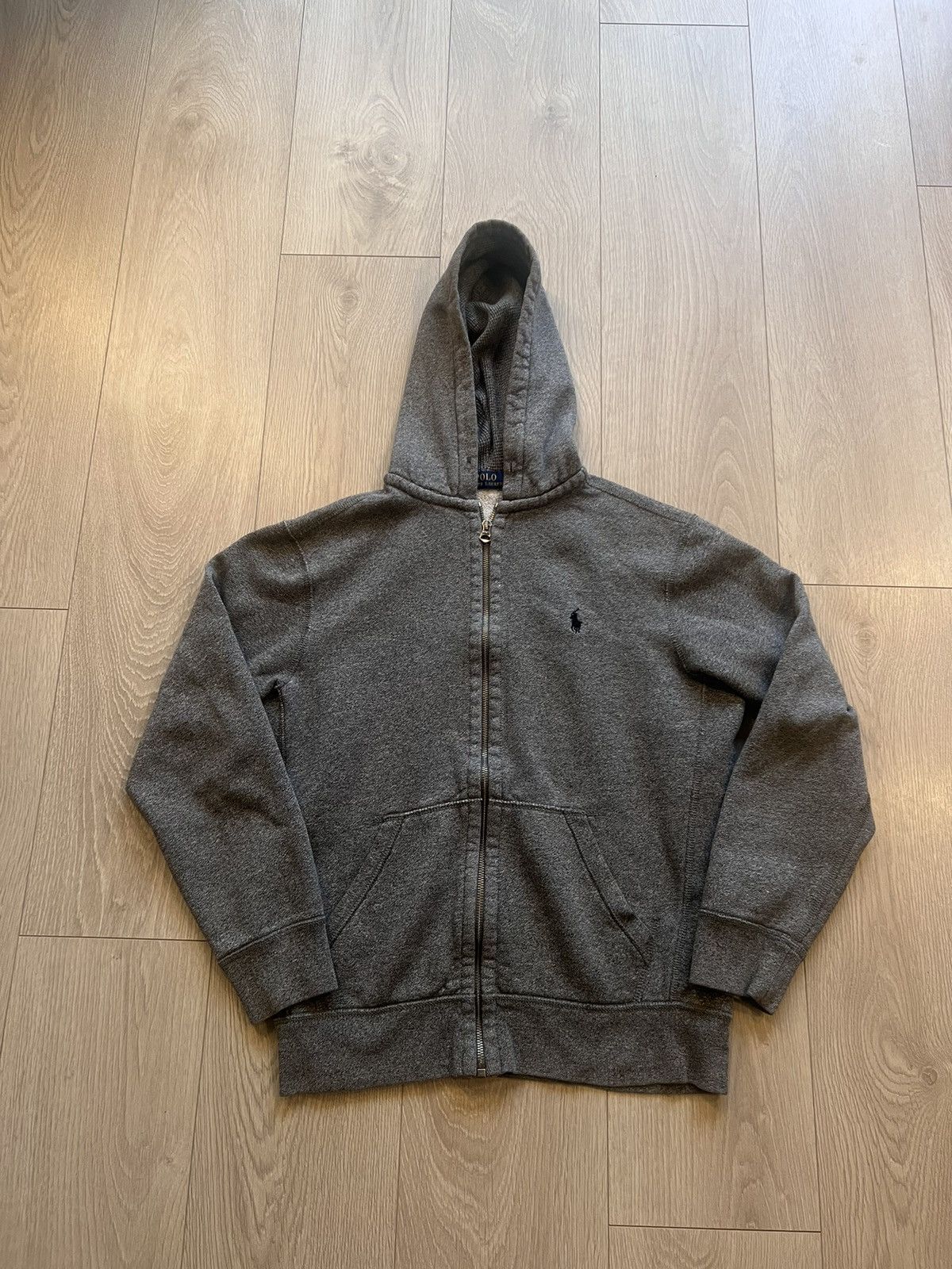 Polo Ralph Lauren × Vintage Polo Ralph Lauren Zippered Hoodie Sweatshirt Heavyweight Size US M / EU 48-50 / 2 - 1 Thumbnail