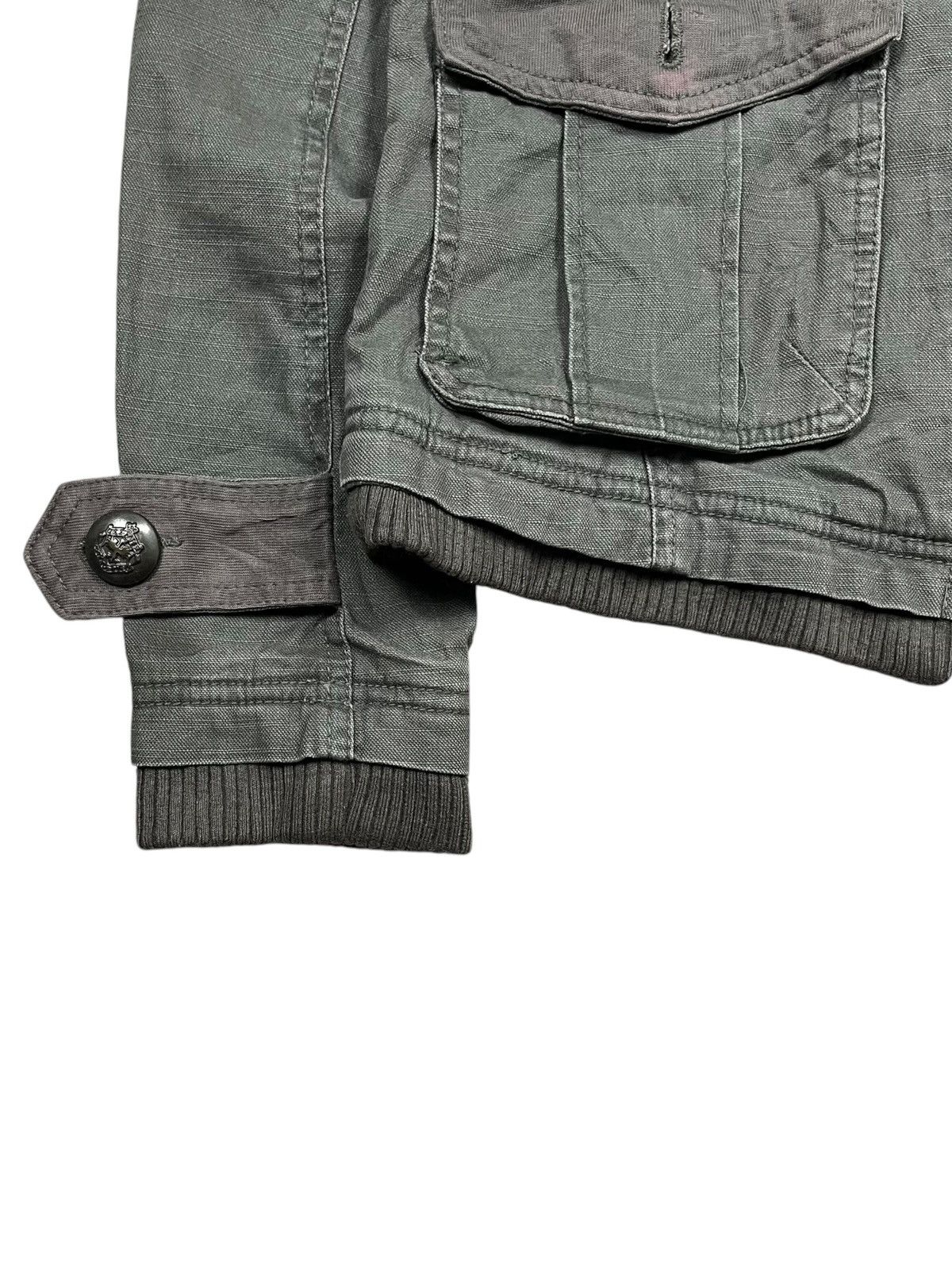 Japanese Brand Bono Jacket Military Back Number Size US S / EU 44-46 / 1 - 6 Thumbnail