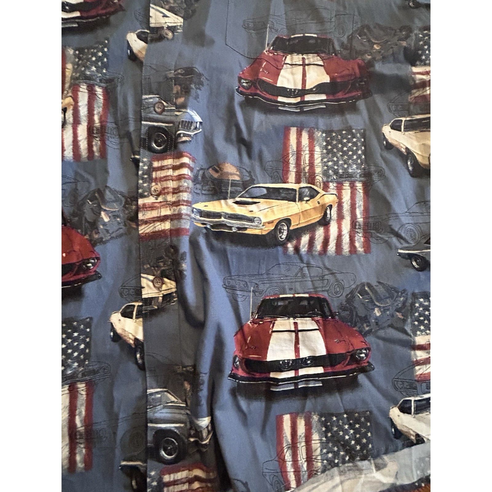Other clearwater outfitters shirt xl Americana Muscle Cars Theme Size US XL / EU 56 / 4 - 2 Thumbnail