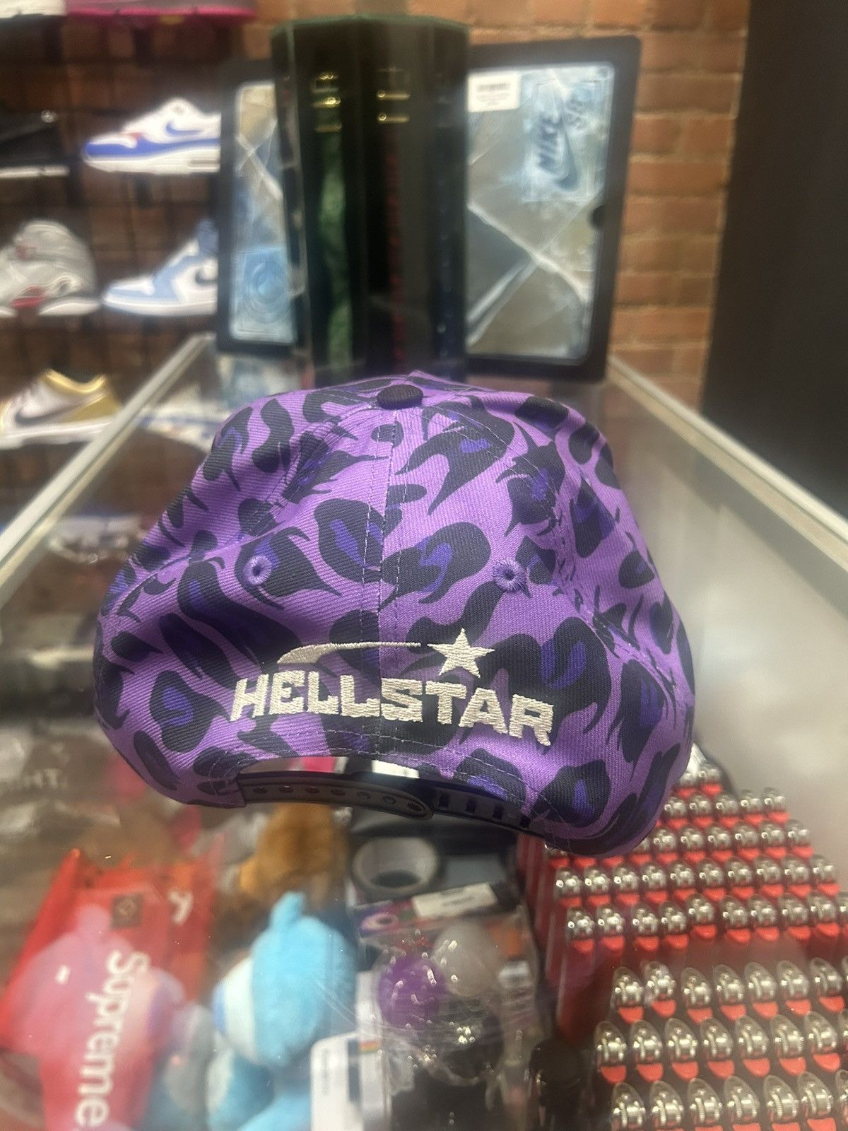 Hellstar SnapBack hat purple
