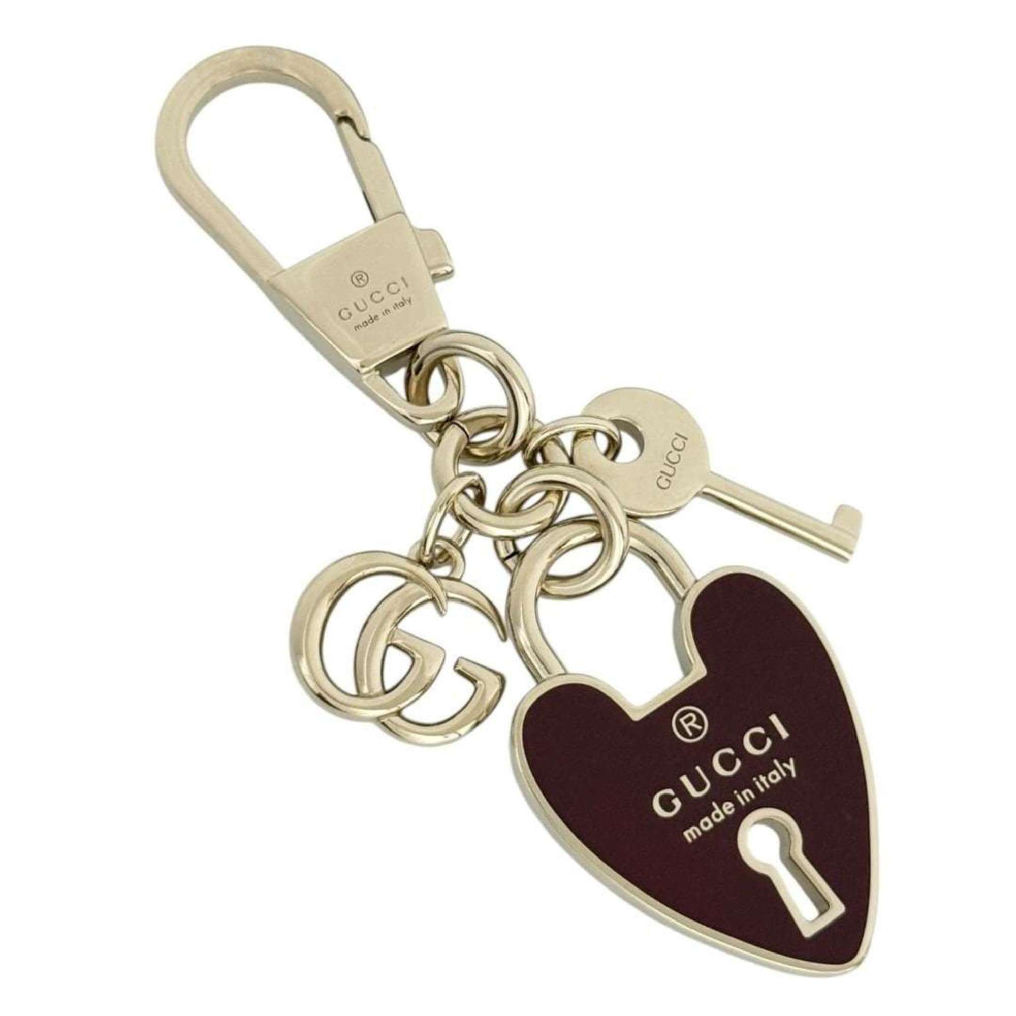 Gucci Gucci Women's Keychain Key Ring Charm Heart Shape Size ONE SIZE - 1 Thumbnail