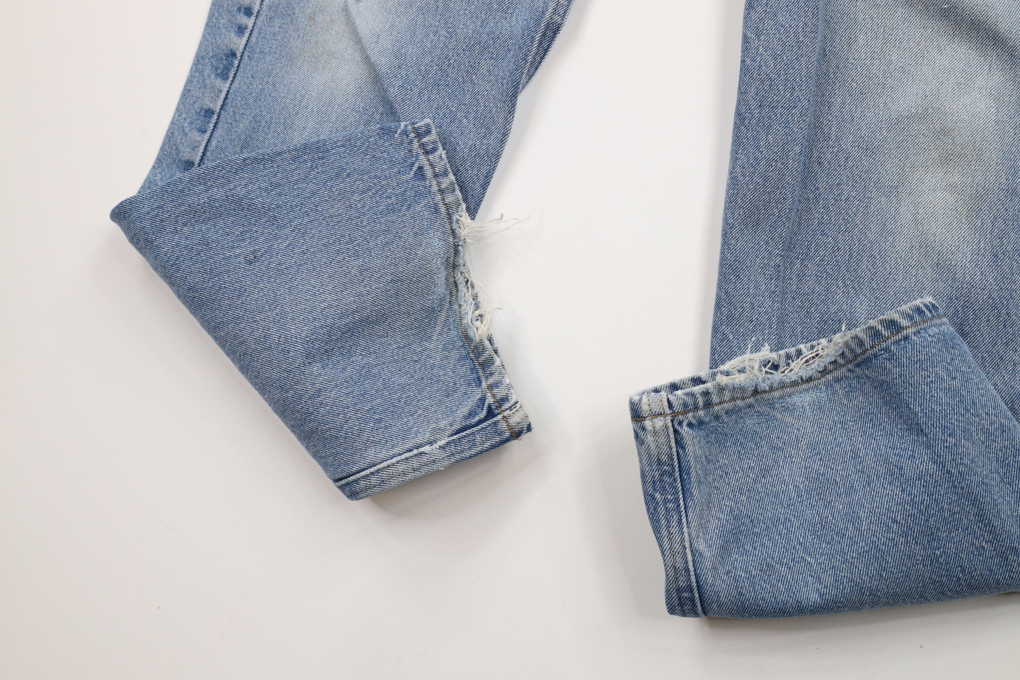 Carhartt × Vintage Vintage Carhartt Spell Out Traditional Fit Denim Jeans Blue Size US 34 / EU 50 - 5 Thumbnail