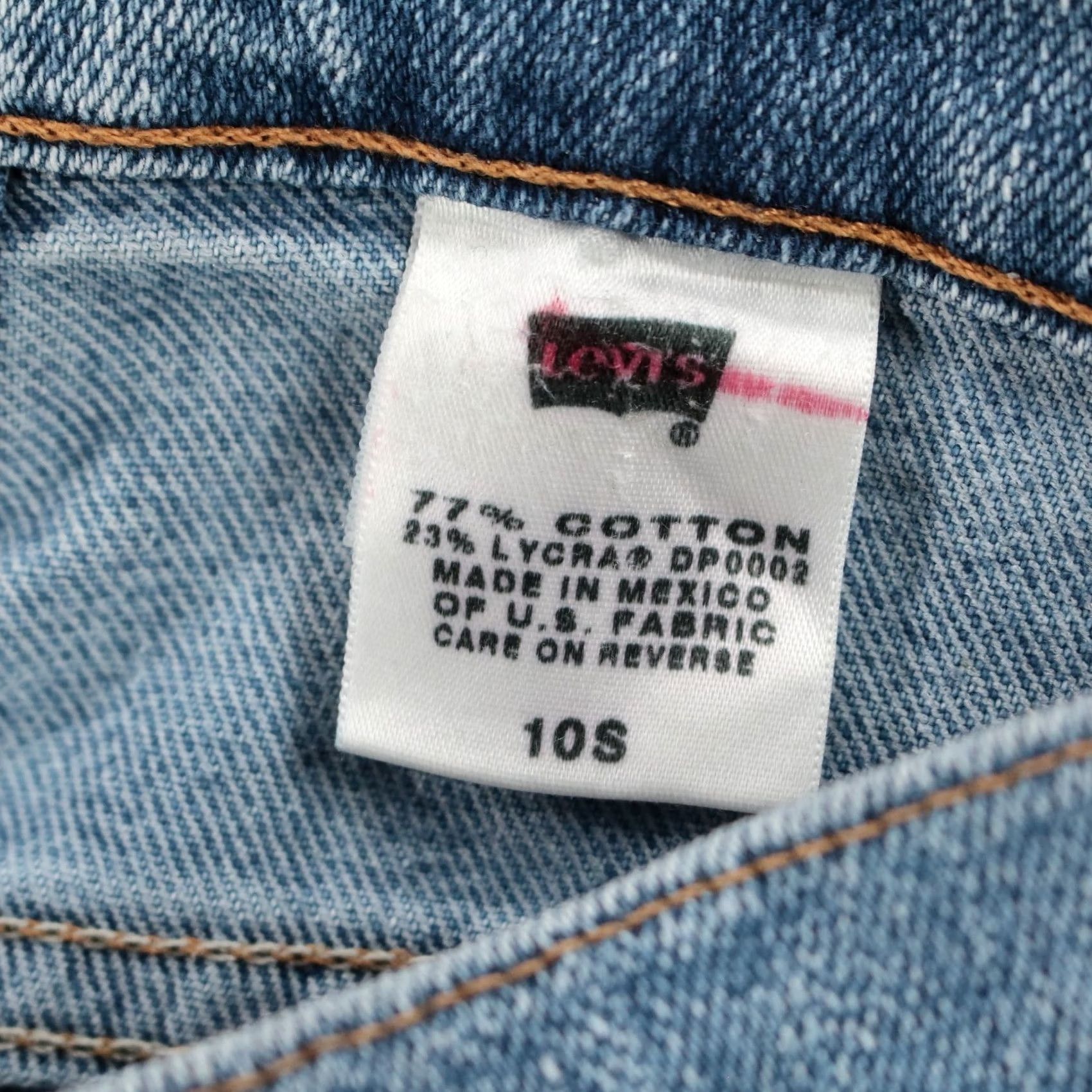Levi's LEVI'S 515 bootcut denim jeans vtg 90s 00s y2k mid rise stretch fit sz 10 SHORT Size 32" / US 10 / IT 46 - 7 Thumbnail