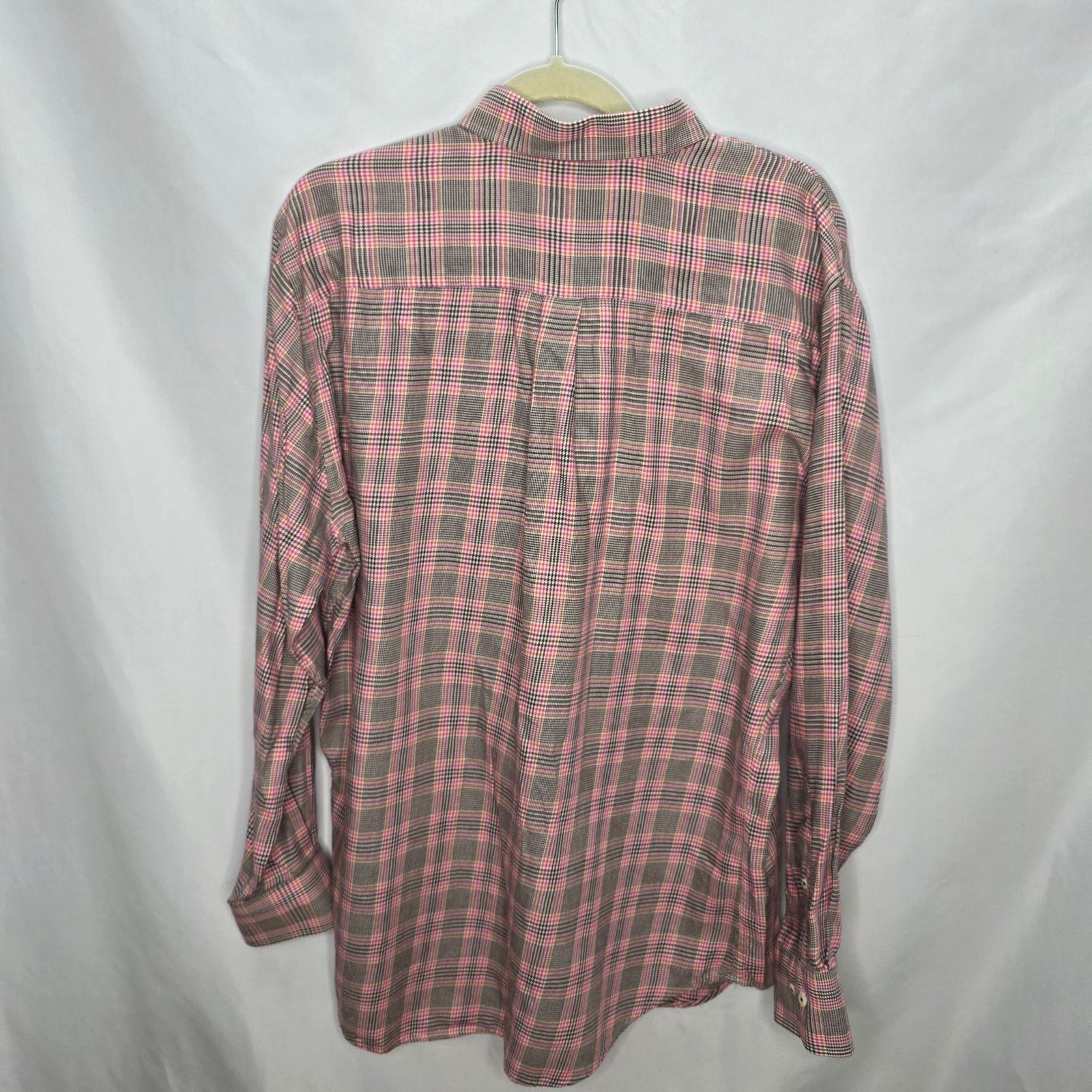 Peter Millar Peter Millar Button Front Men's Plaid Shirt Size Large Size US L / EU 52-54 / 3 - 2 Thumbnail