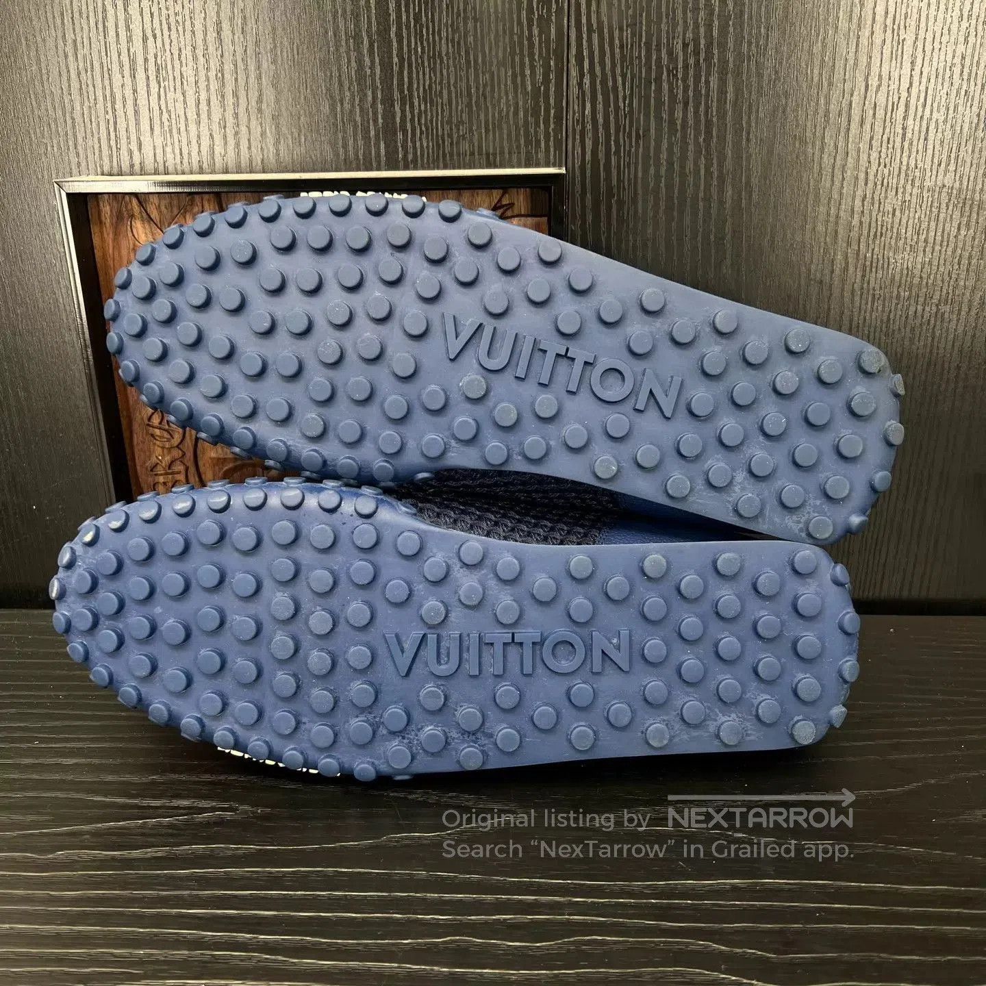 Louis Vuitton Blue Mesh Slip. Size US 10 / EU 43 - 7 Thumbnail