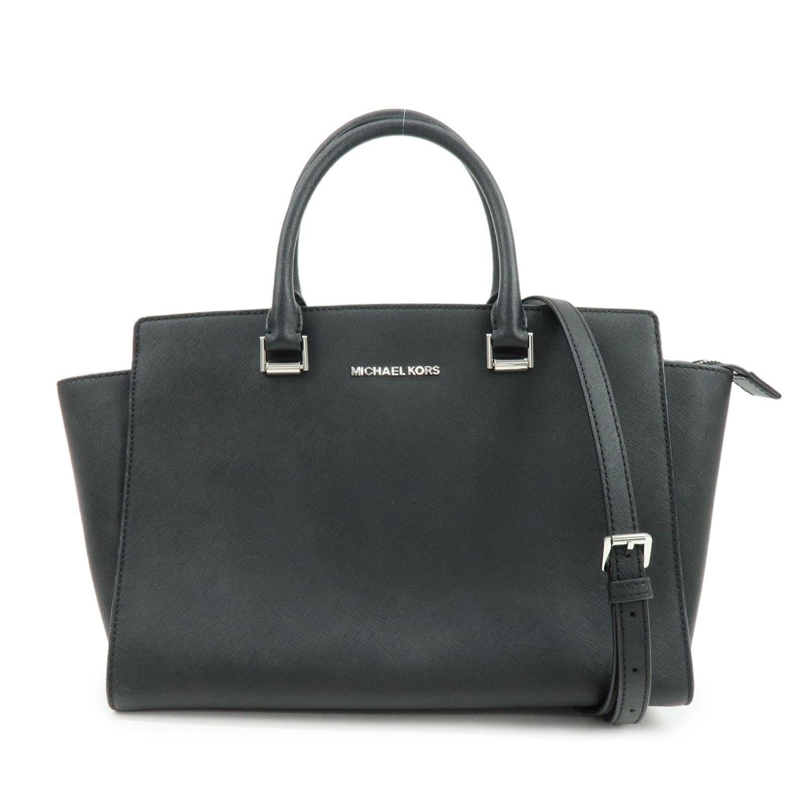 Michael Kors Michael Kors Selma Saffiano Satchel Black Size ONE SIZE - 1 Thumbnail