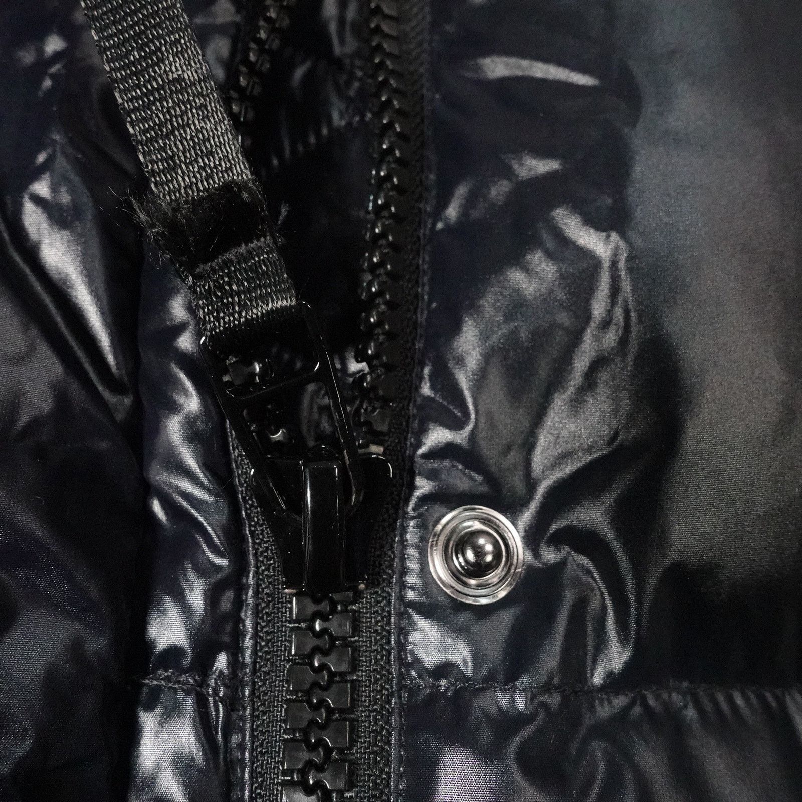 Quince EUC Quince Small Responsible Down Long Puffer Shiny Black Size S / US 4 / IT 40 - 8 Thumbnail
