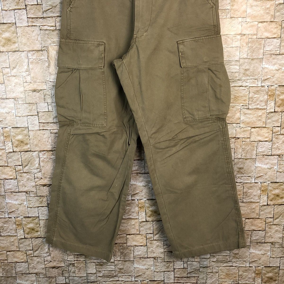 Japanese Brand Blue Way utility tactical Cargo Multipocket Pants #A740 Size US 29 - 3 Thumbnail