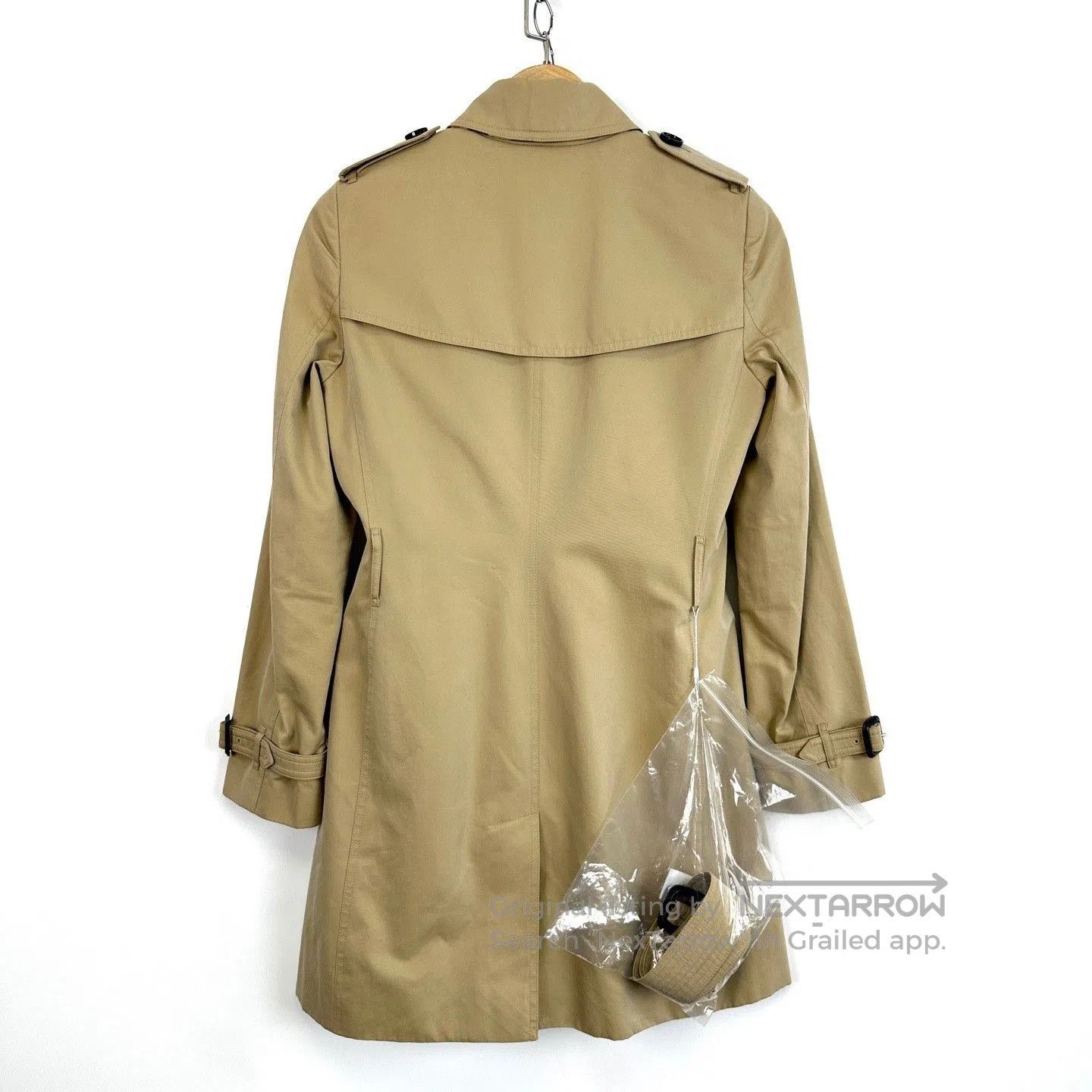 Burberry Burberry Brown Double-Breasted Trench Coat. Size M / US 6-8 / IT 42-44 - 2 Thumbnail