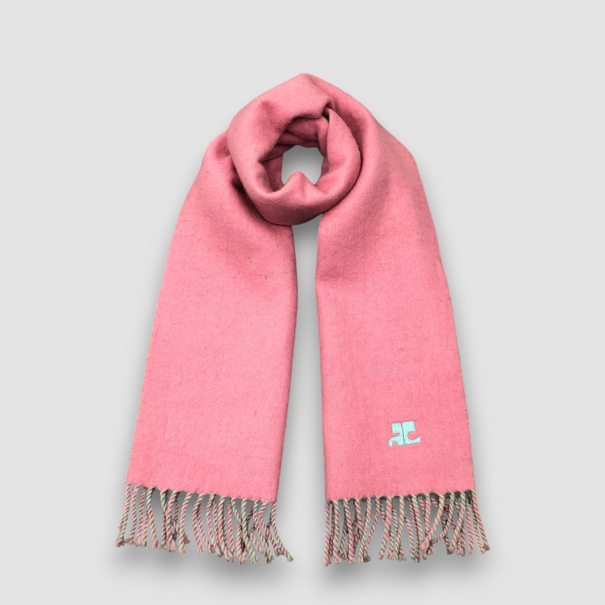 Courreges Vintage Courreges Scarf Muffler Wool Winter Scarves Size ONE SIZE - 2 Thumbnail