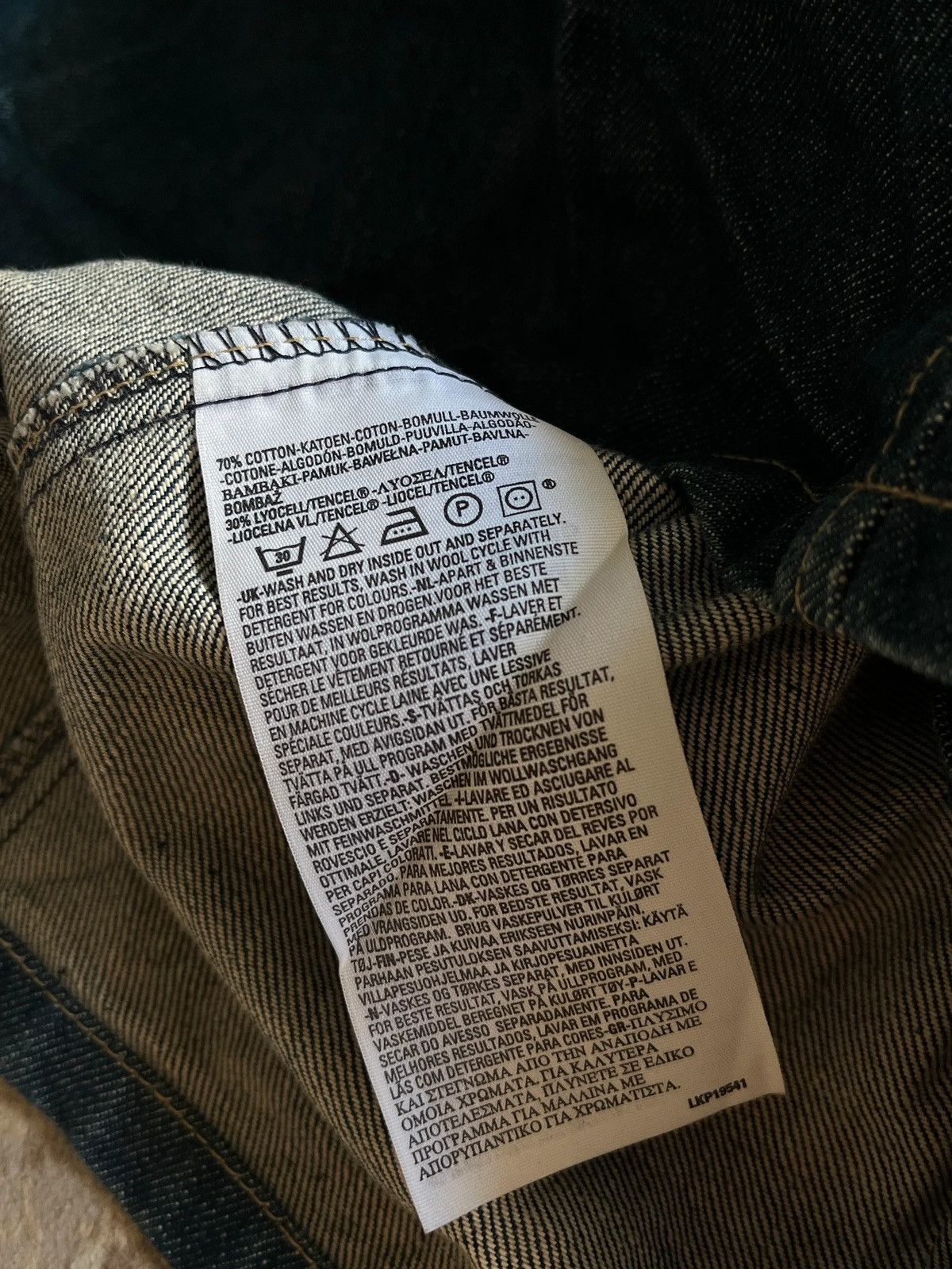 Levi's Levi's Engineered Jeans Sz M 2002 Y2K Denim Coat Jacket Size M / US 6-8 / IT 42-44 - 19 Thumbnail